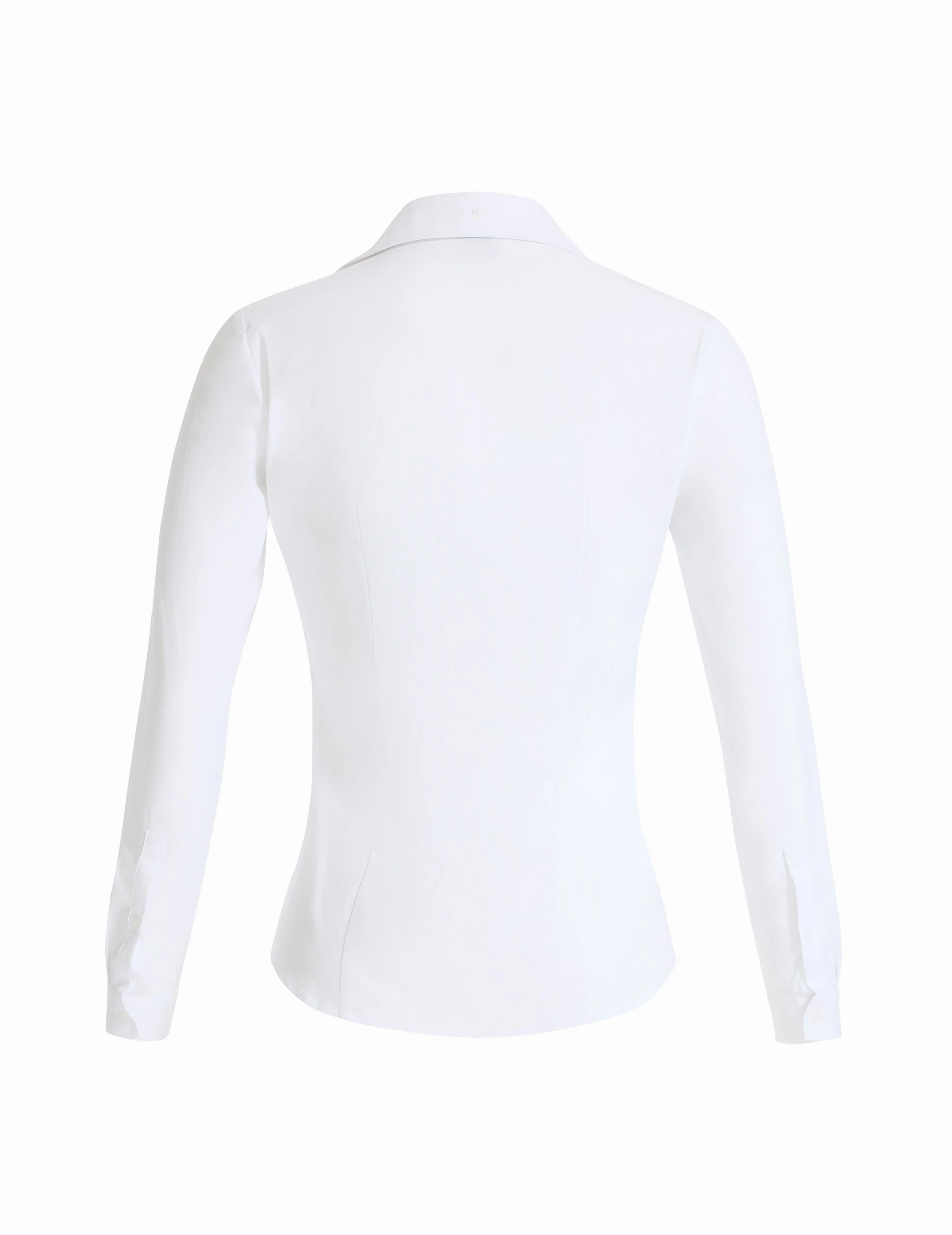 Long  Sleeve Button Front Top