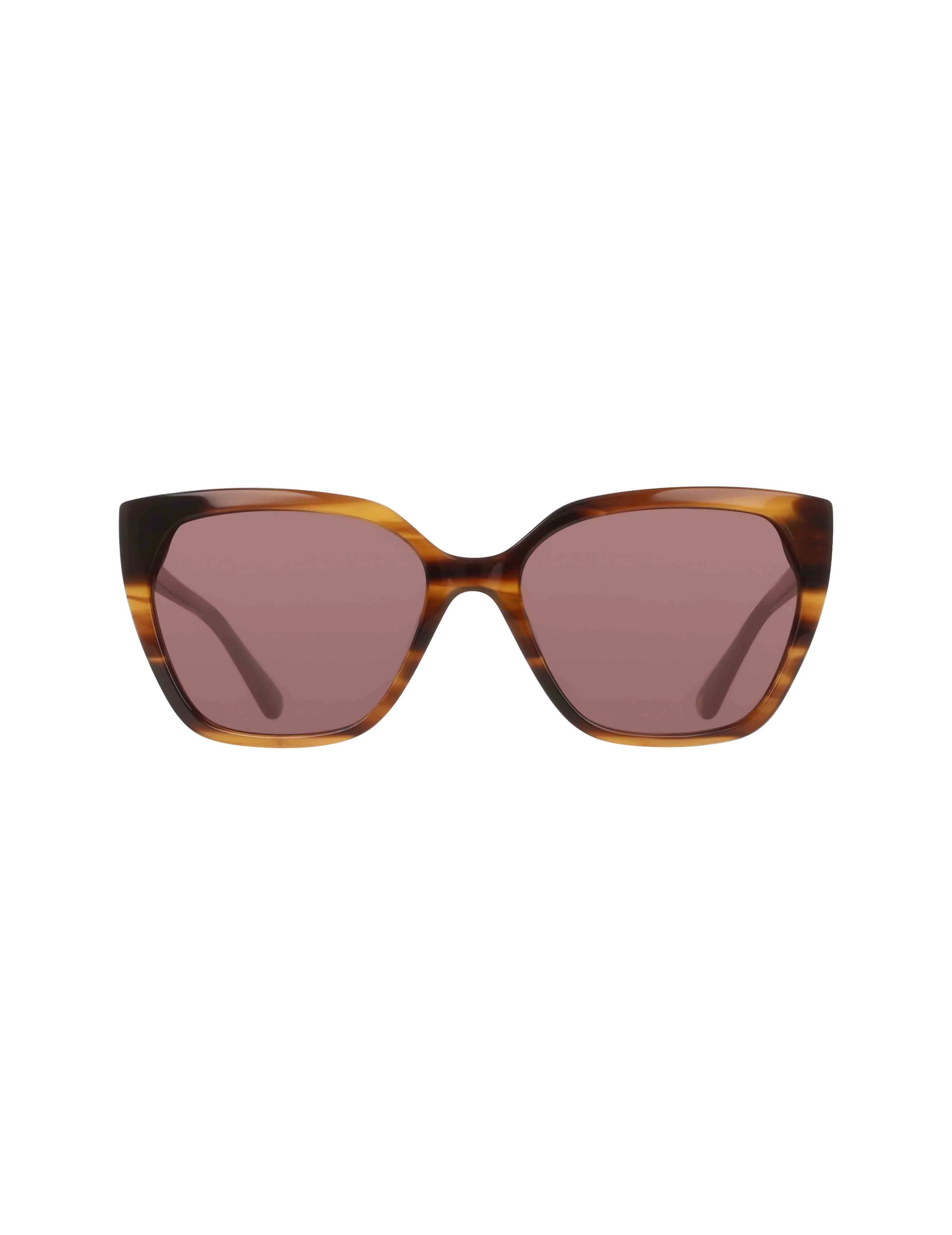 Cat Eye Horn-Tinted Sunglasses