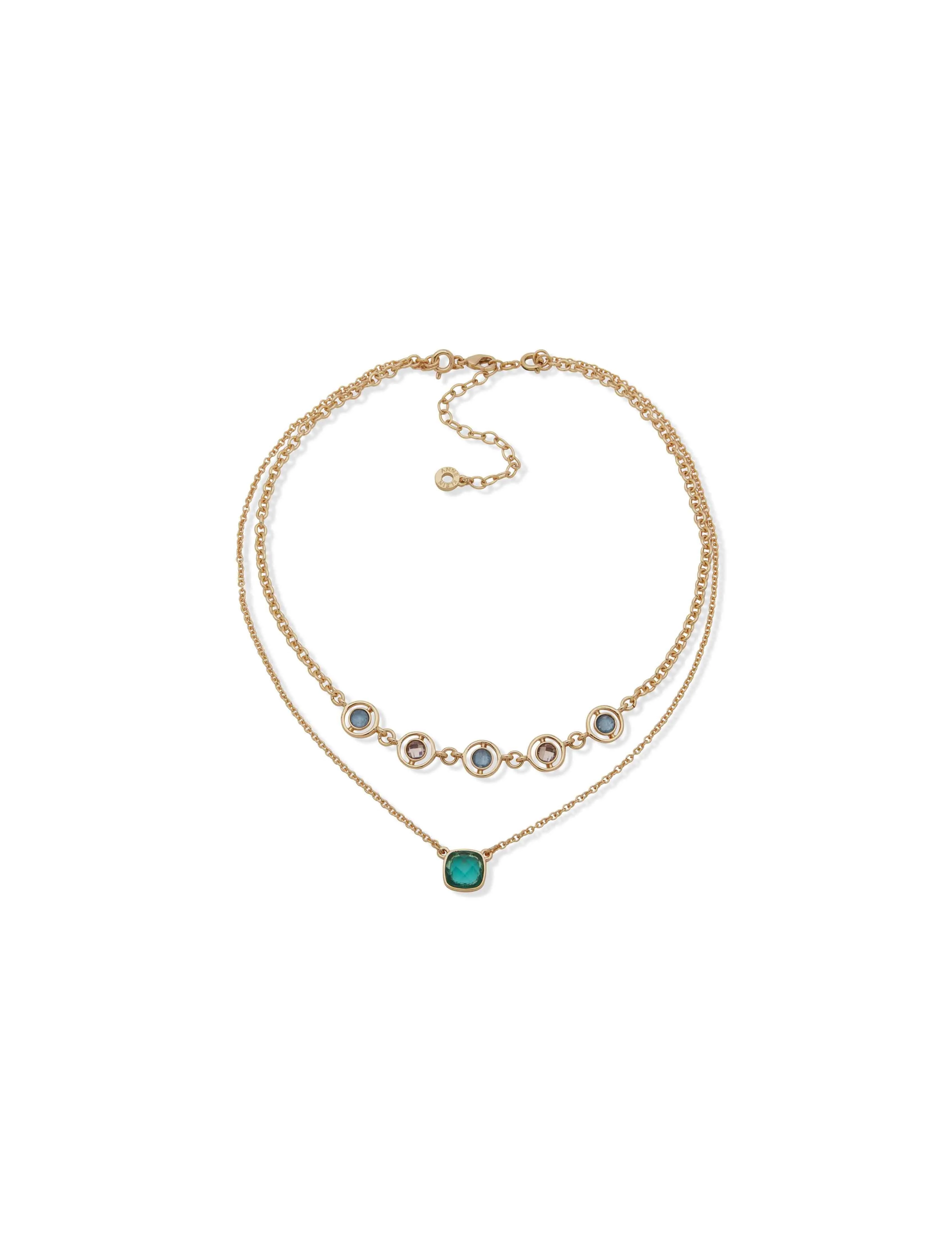 2-In-1 Stone Pendant Necklace