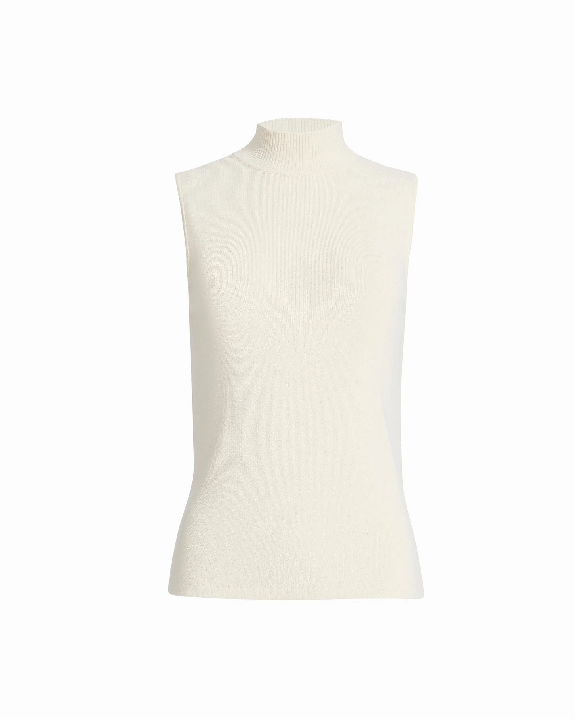 Sleeveless Mock Neck Top