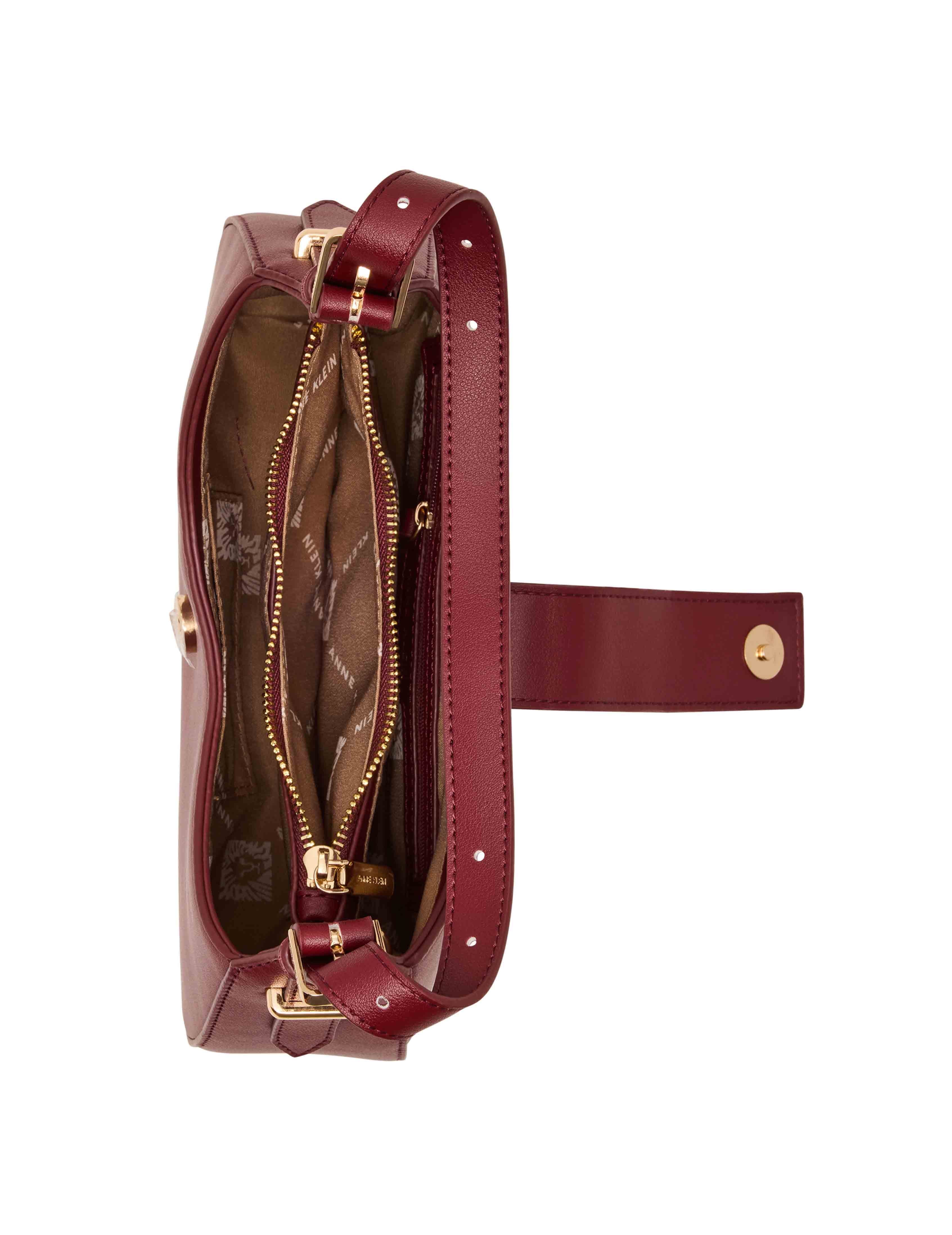 Small Curved Convertible Strap Shoulder Bag