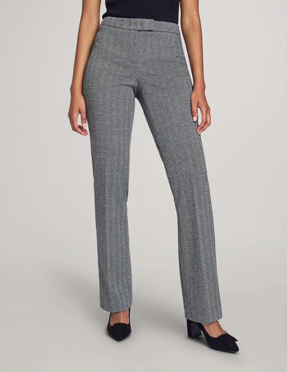 Executive Collection Two Button Blazer With Pants and Skirt