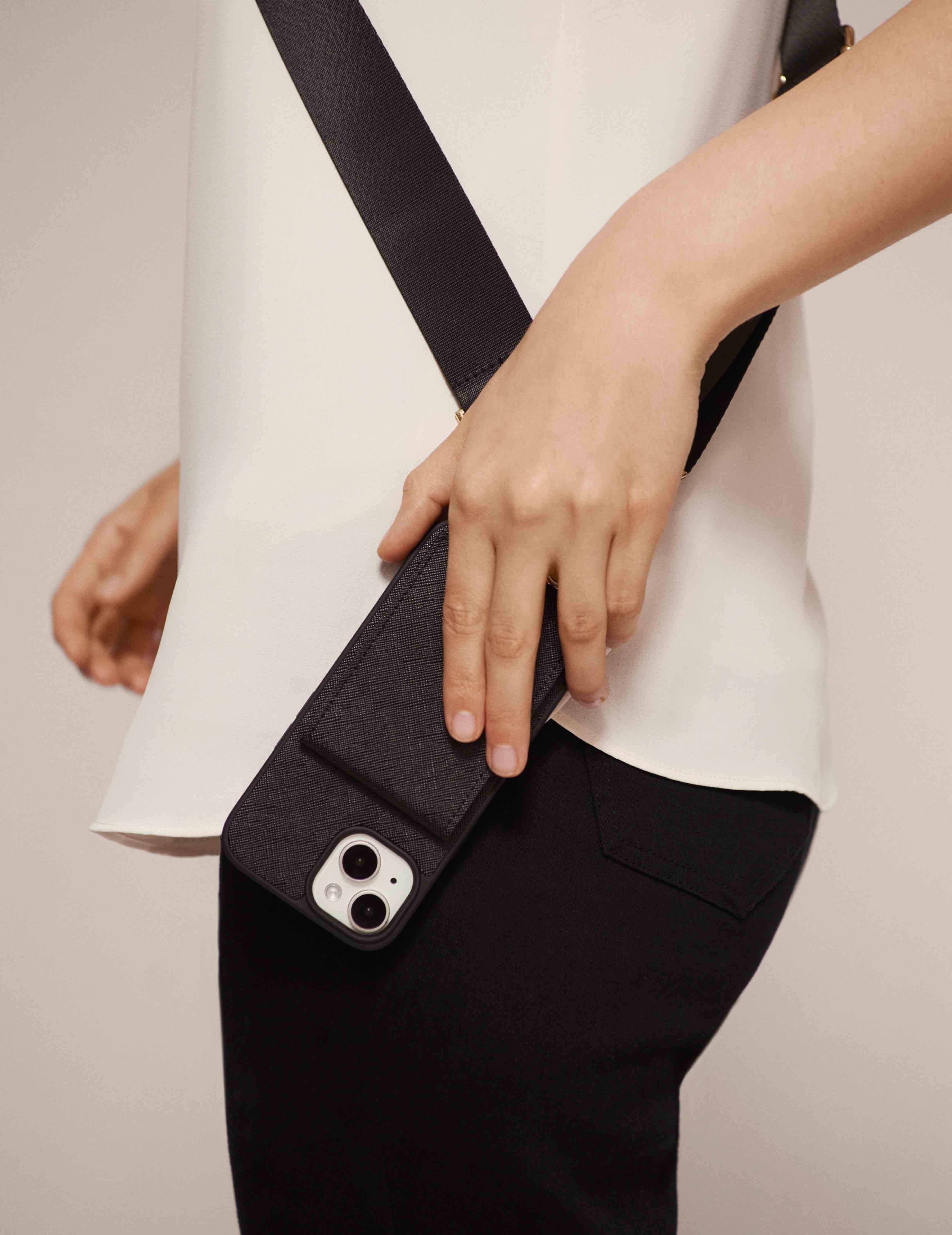 Adjustable Nylon Crossbody Strap for iPhone®