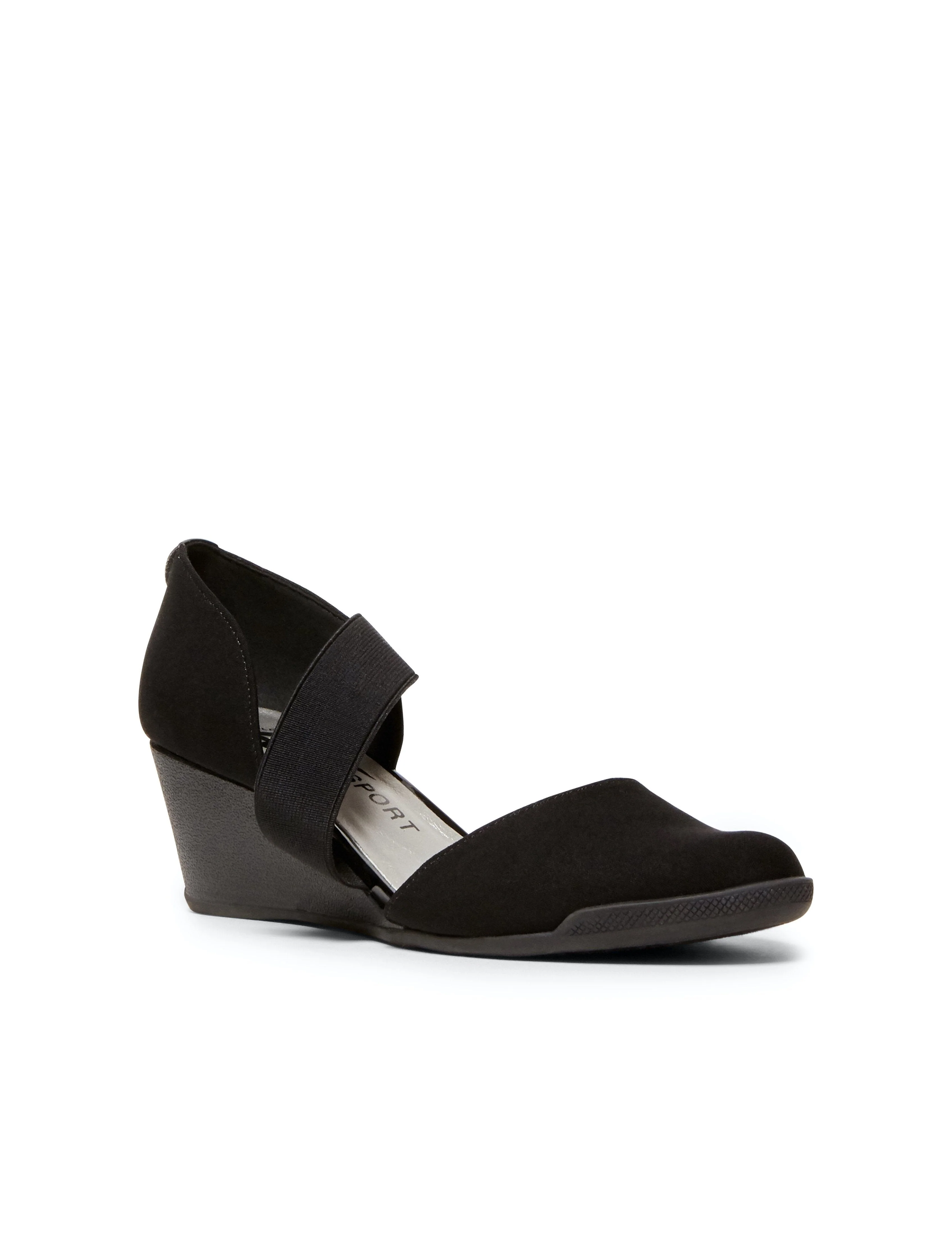 Tara Strap d'Orsay Wedge