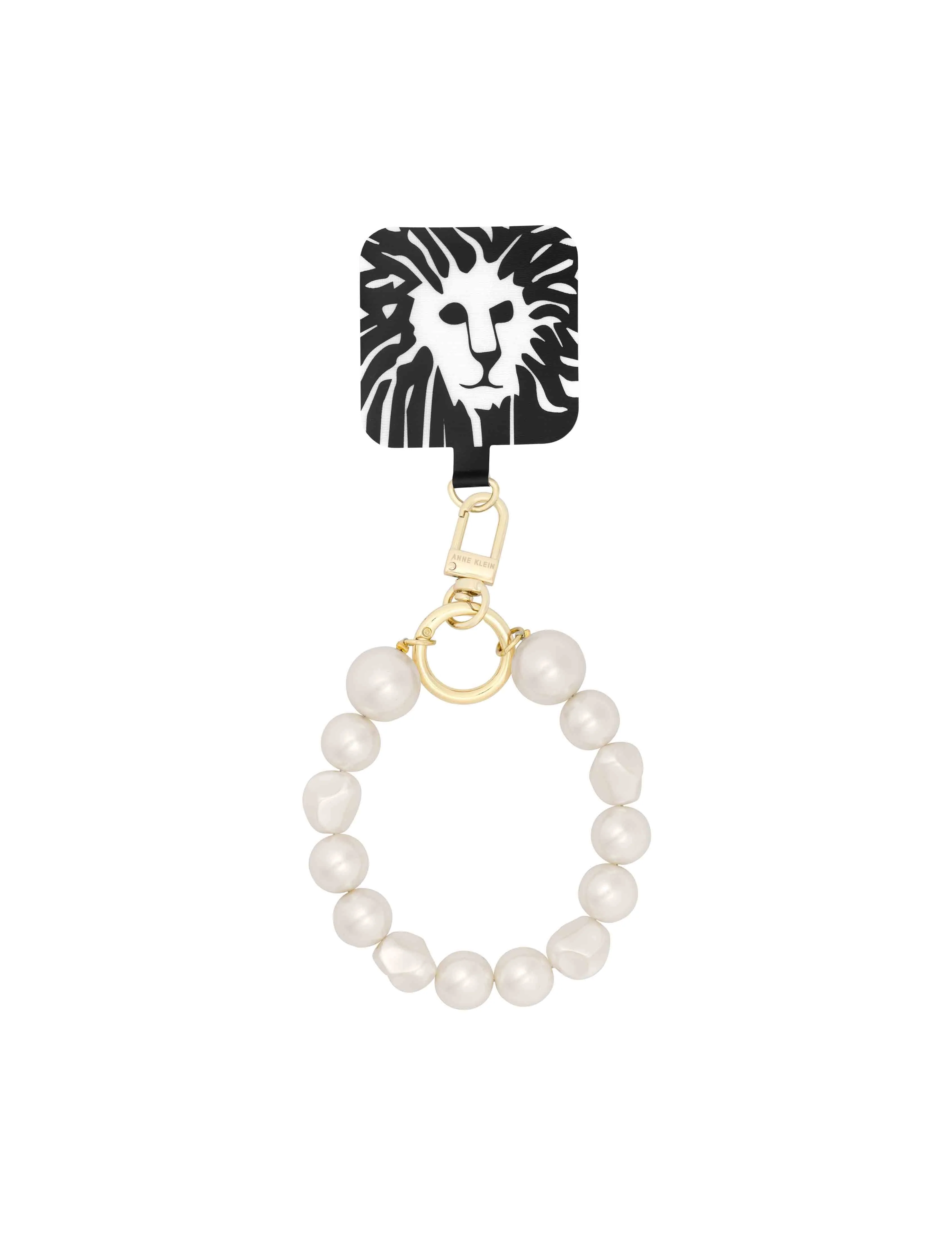 Faux Pearl Wrist Strap for iPhone®