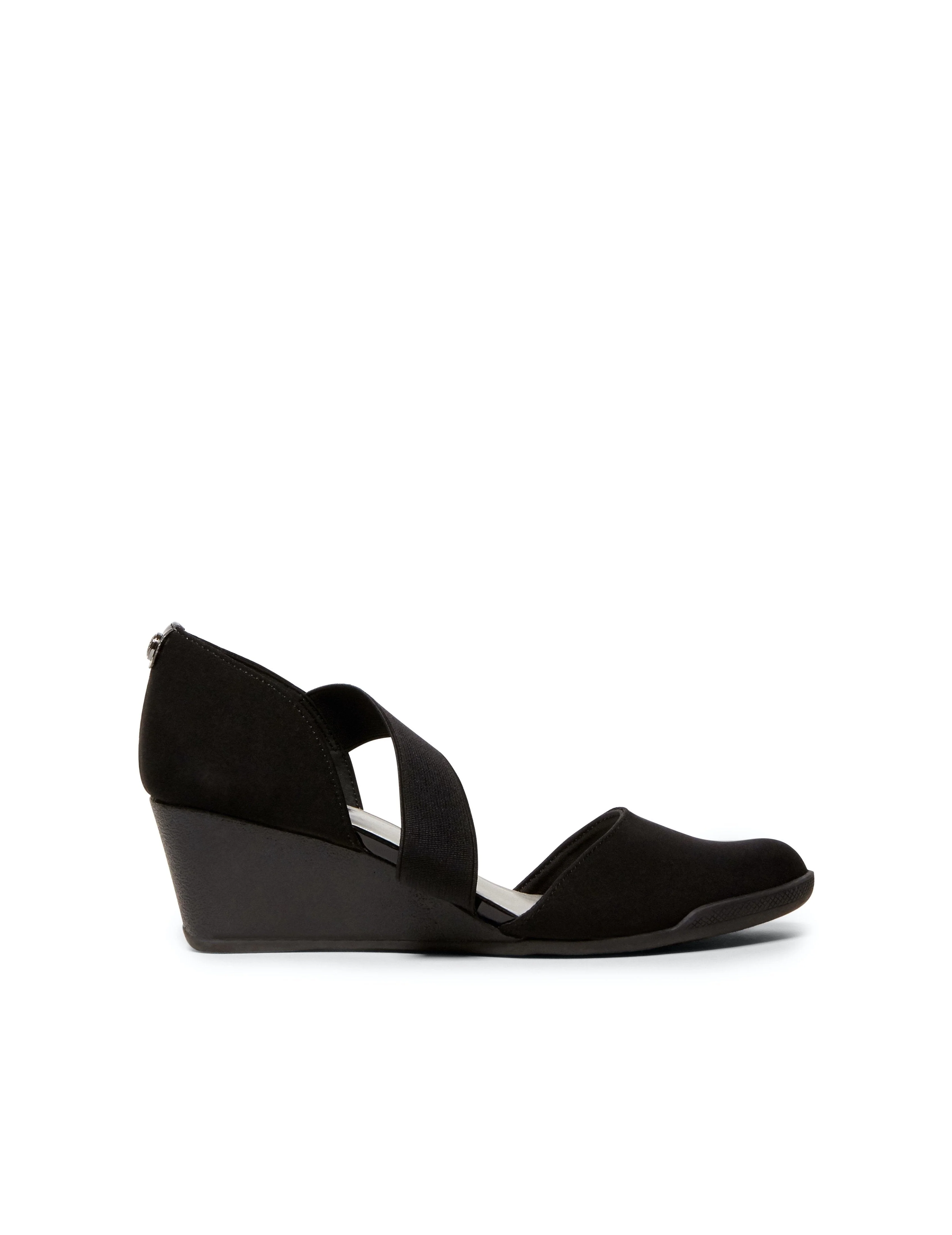 Tara Strap d'Orsay Wedge