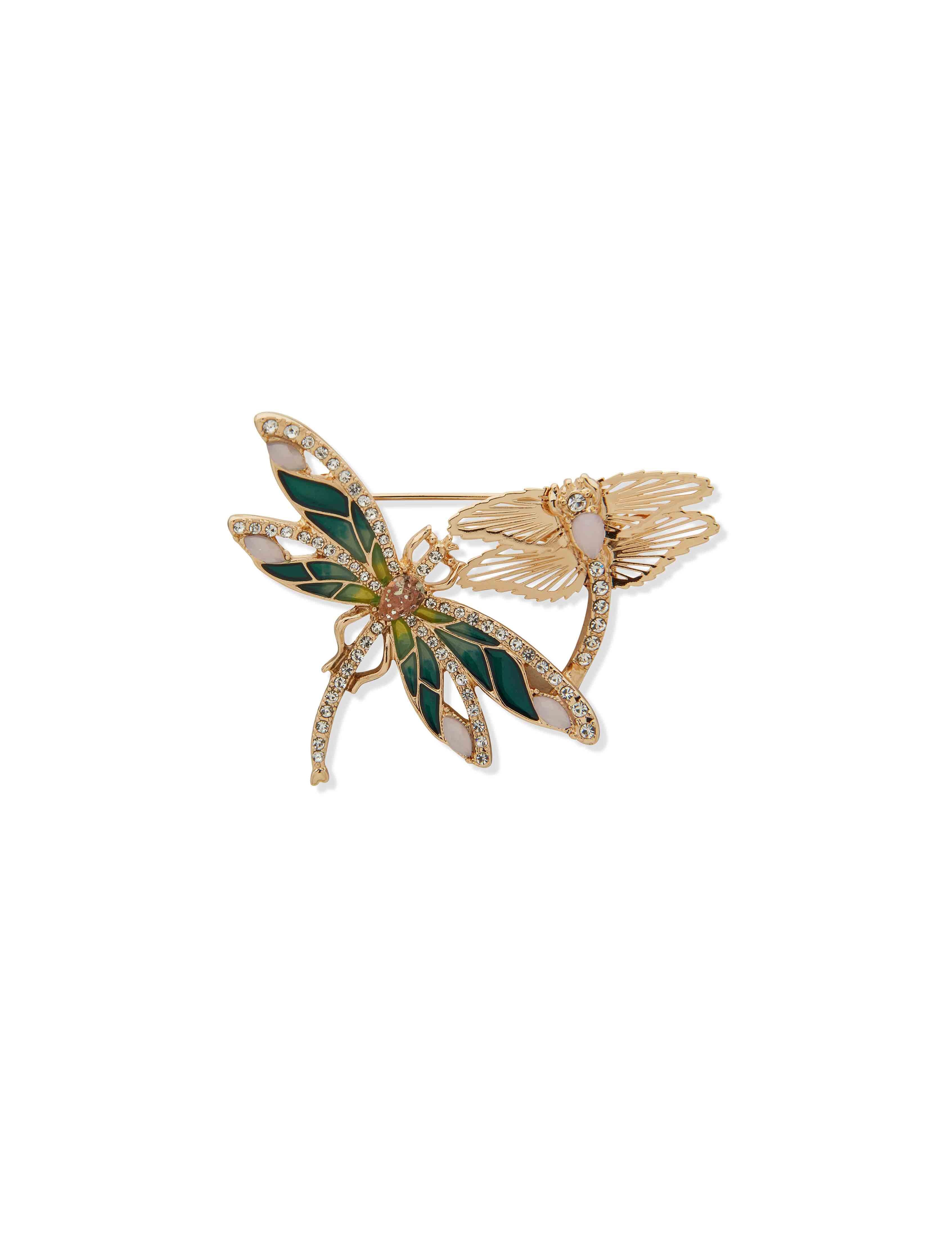 Dragonflies Brooch