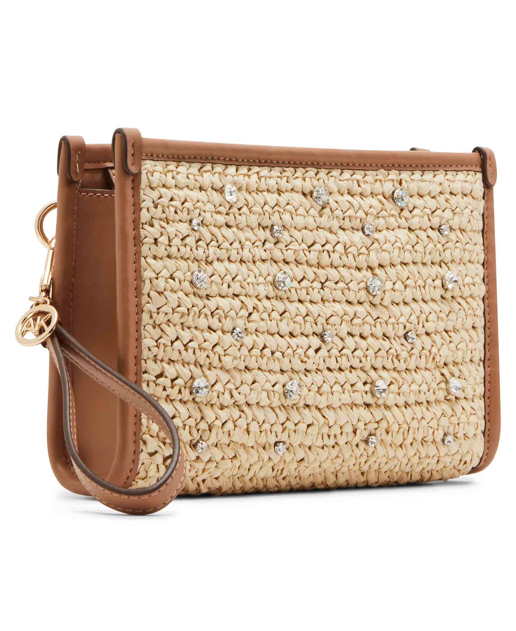 Crystal Straw Wristlet