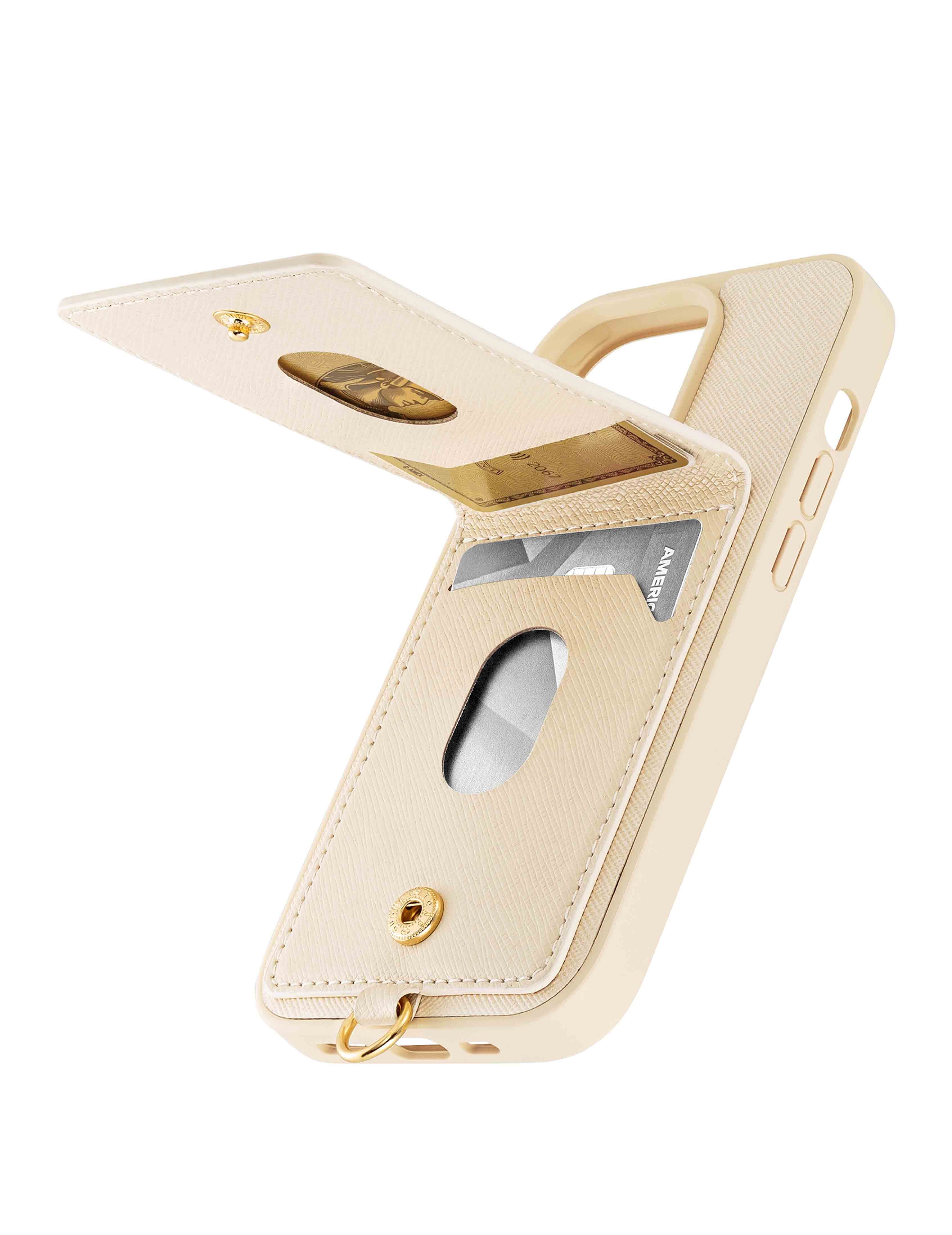 Saffiano Vegan Leather iPhone® 13 and 14 Case