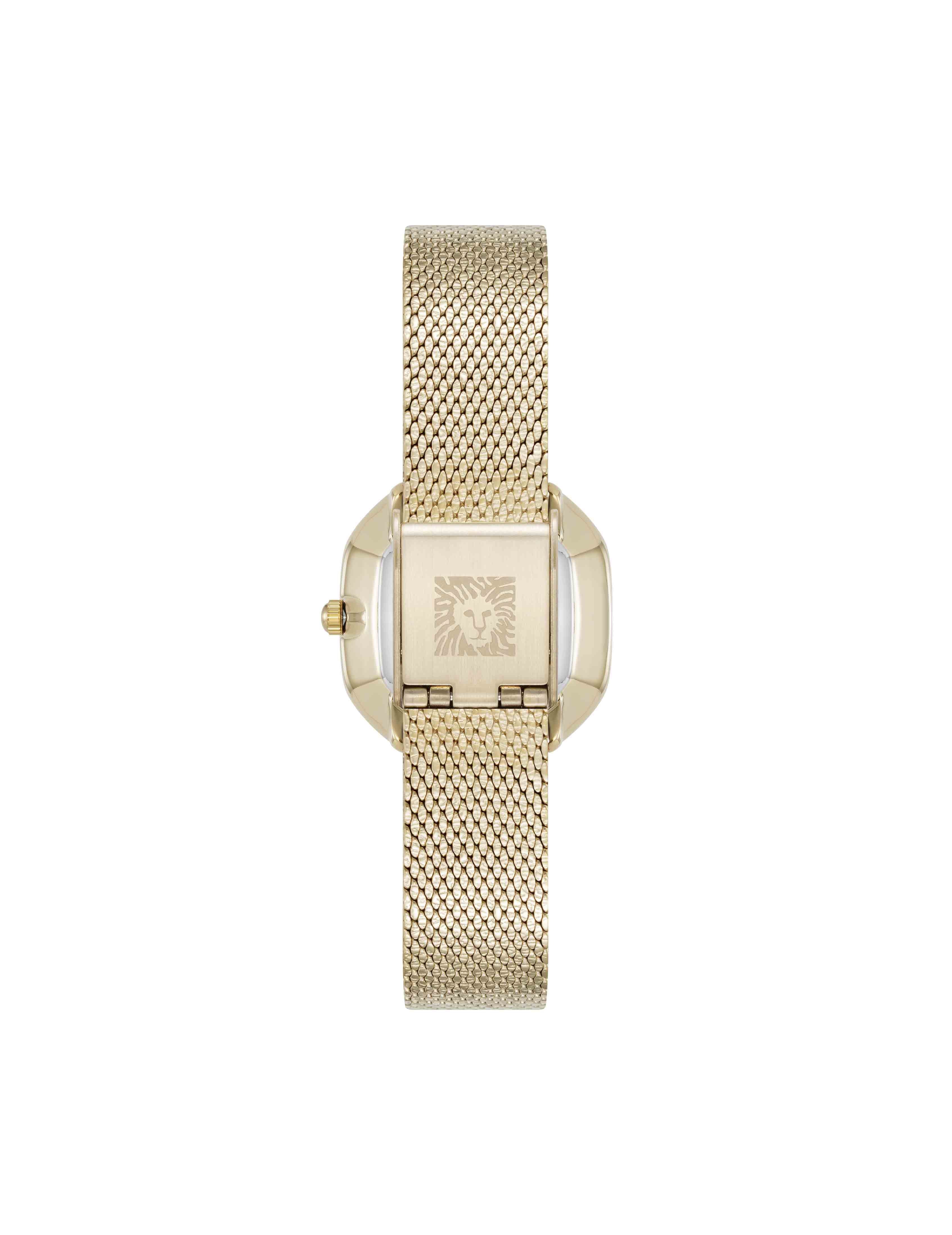 Estate Octagonal Stainless Steel Mesh Watch