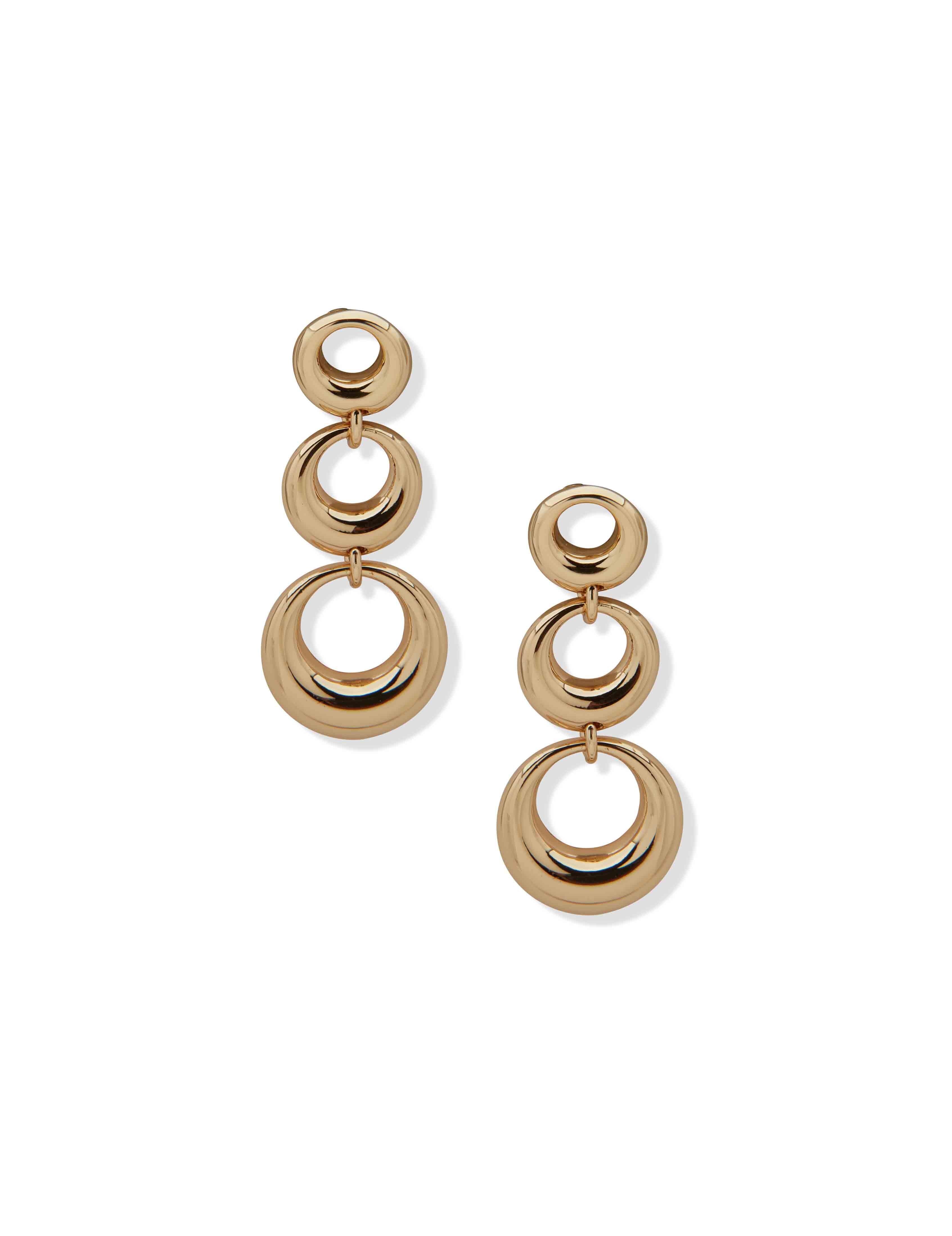 Stacked Ring Earring