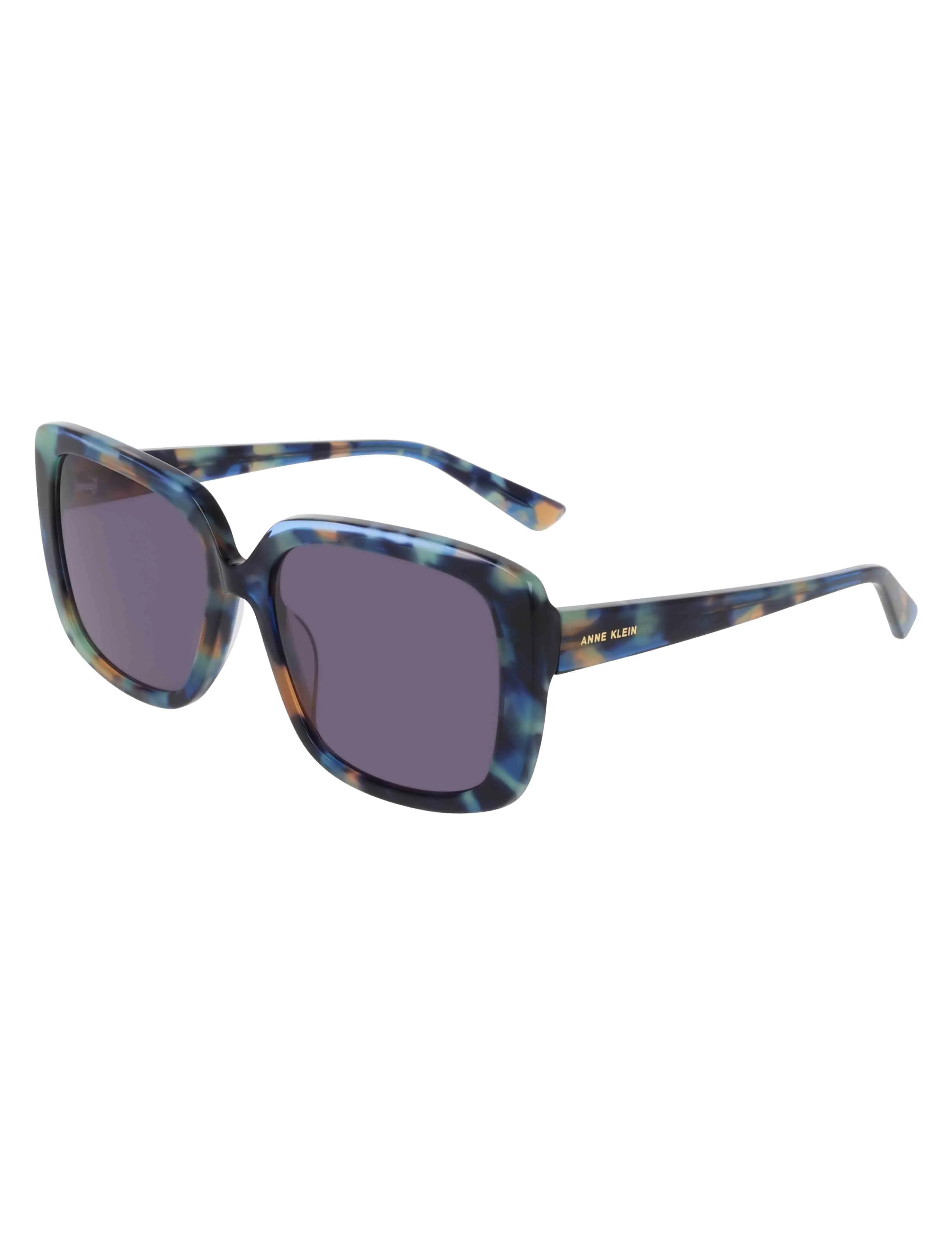 Oversized Square Tortoise-style Sunglasses