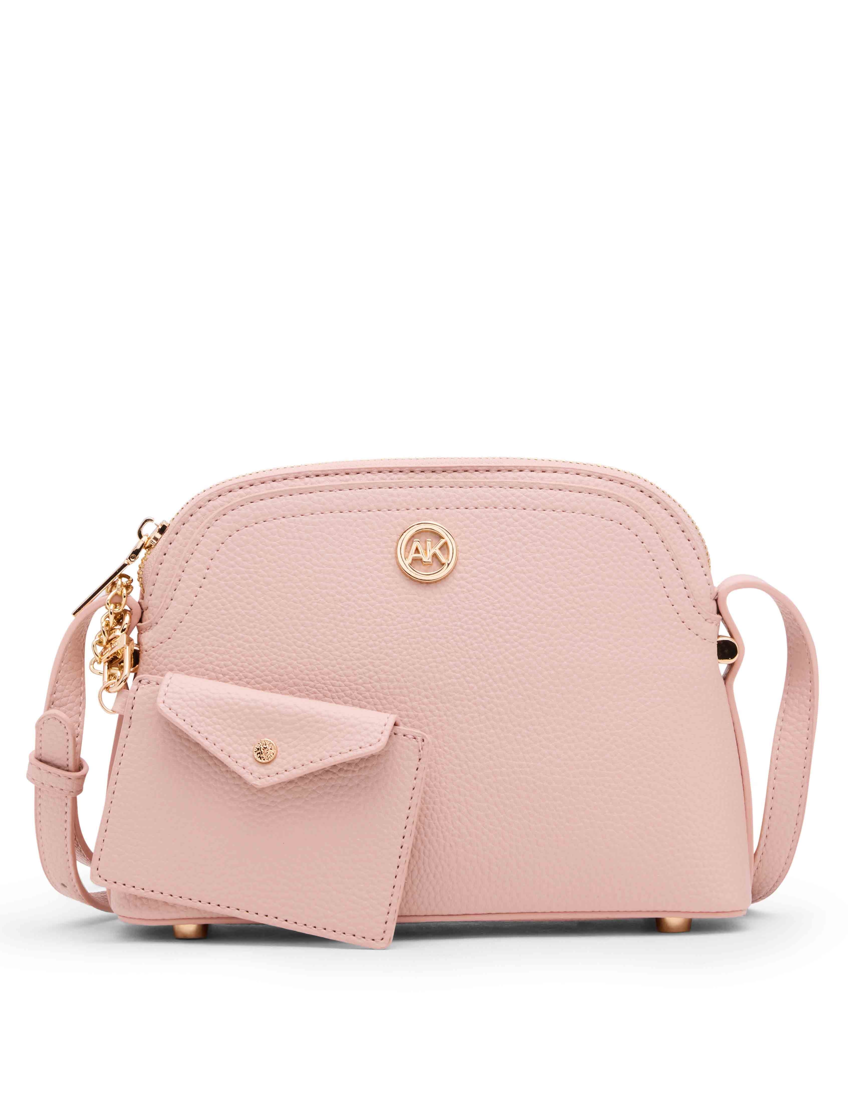 Dome Crossbody Bag with Detachable Card Holder