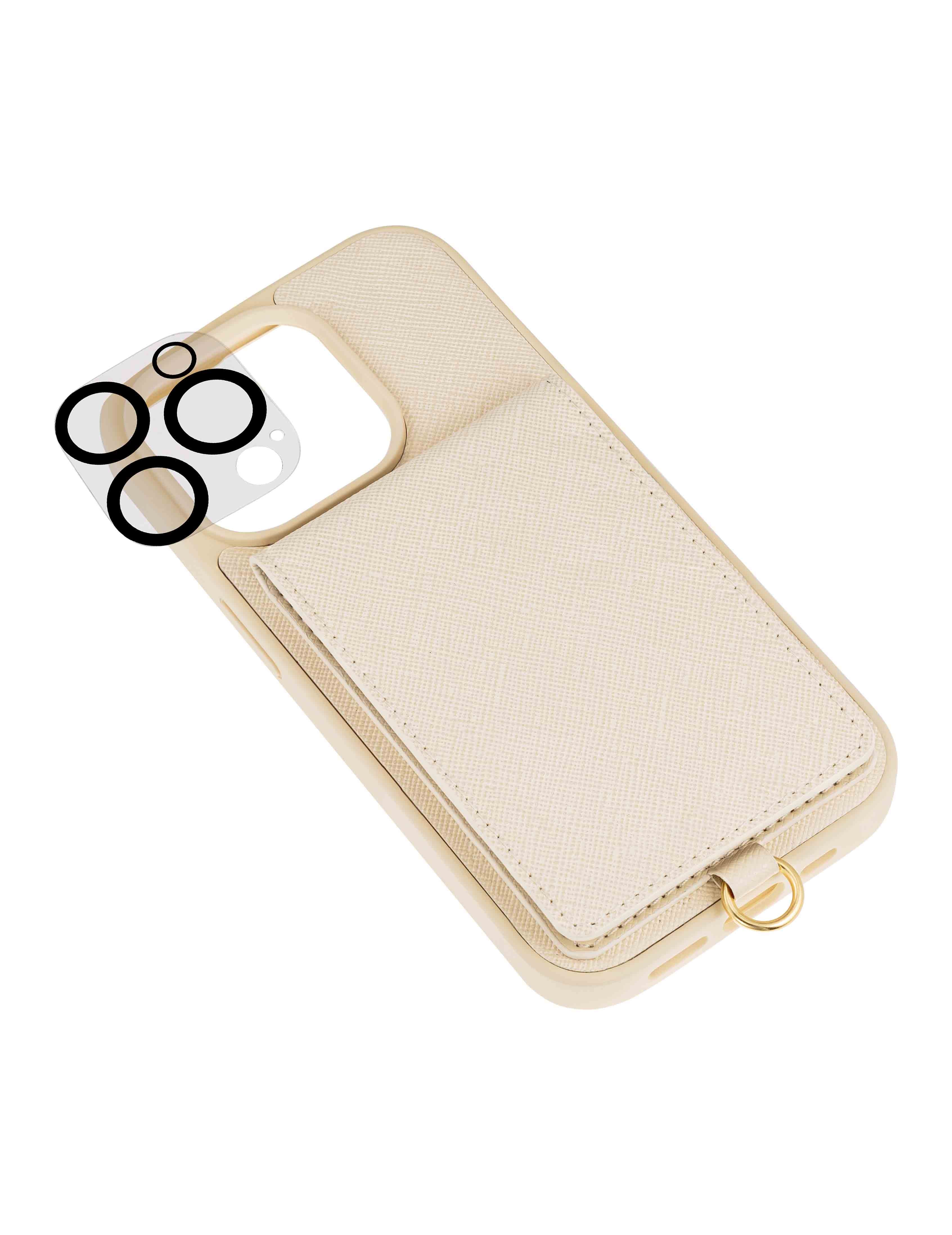 Saffiano Vegan Leather iPhone® 15 Pro Case