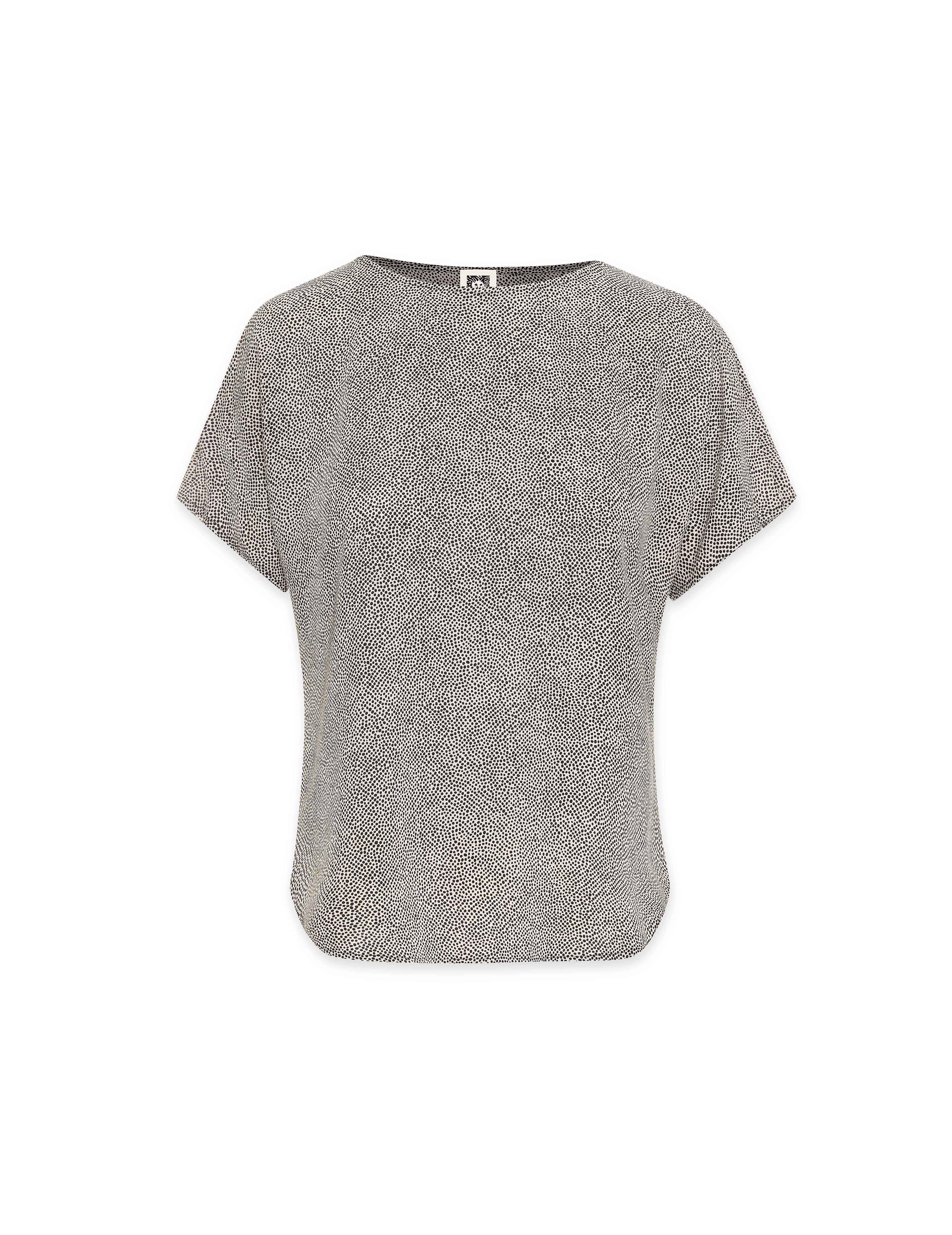 Rambling Mini Dot Bateau Blouse