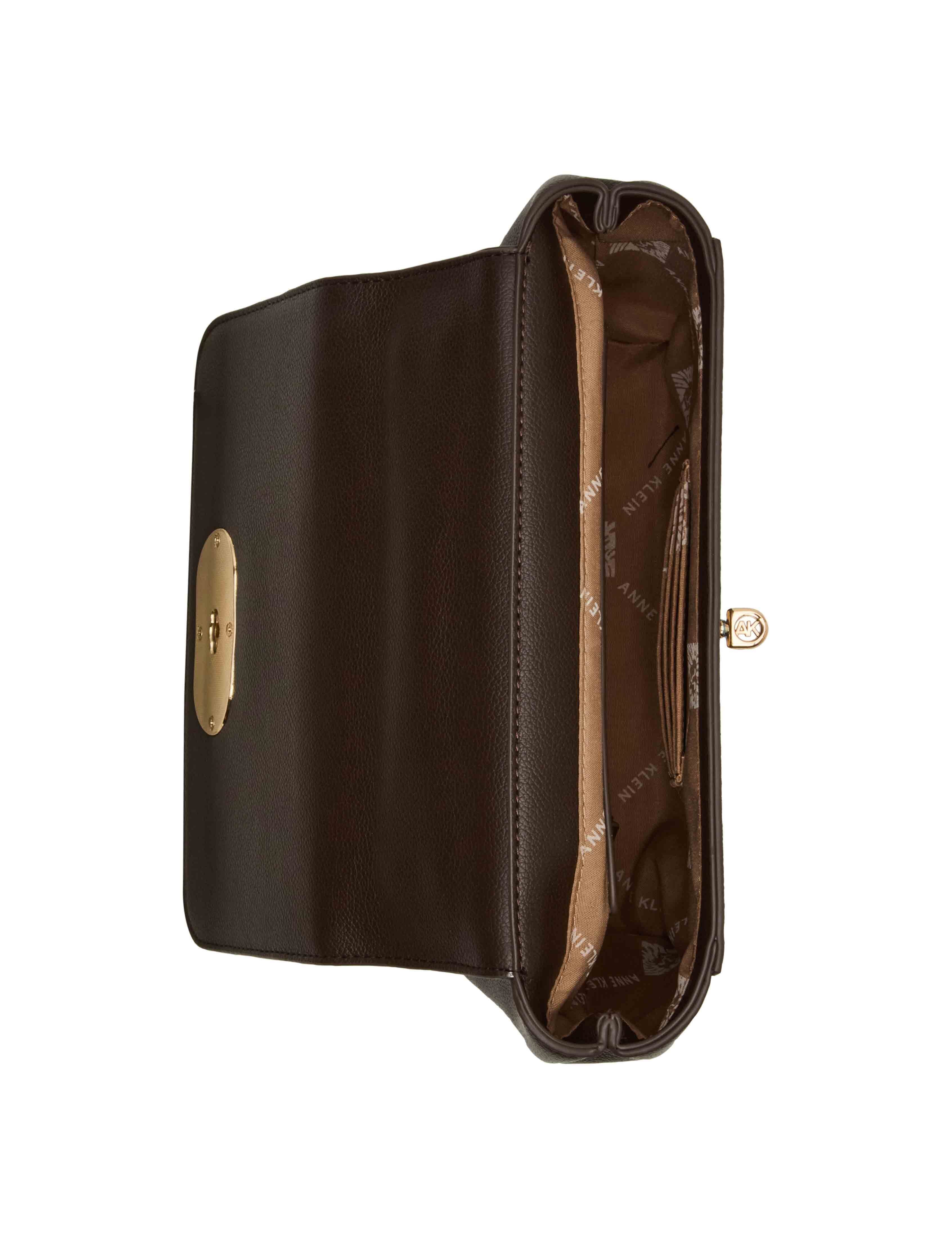 Medium Flap Bag with Multicolored Chain Strap