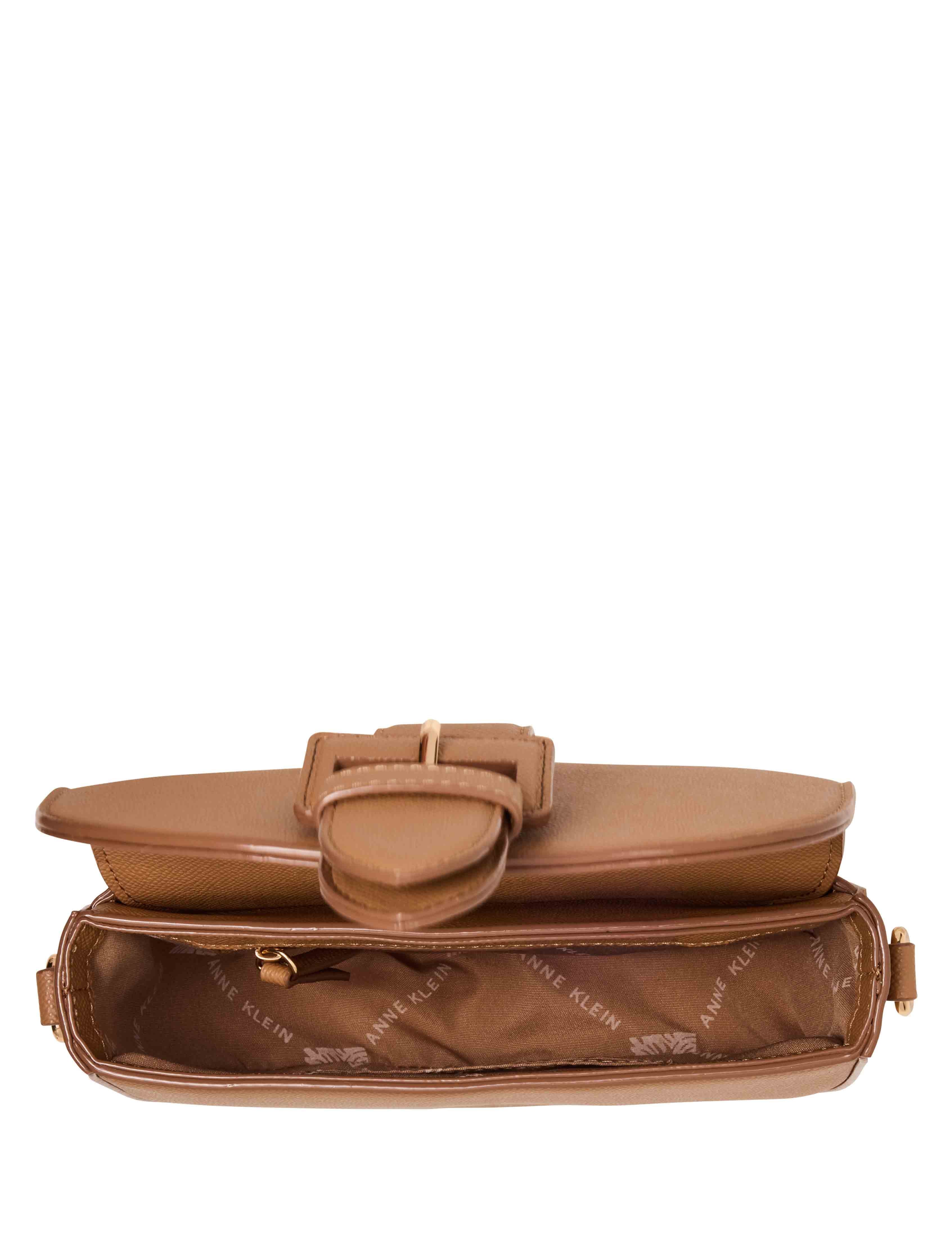 Covered Buckle Saddle Crossbody