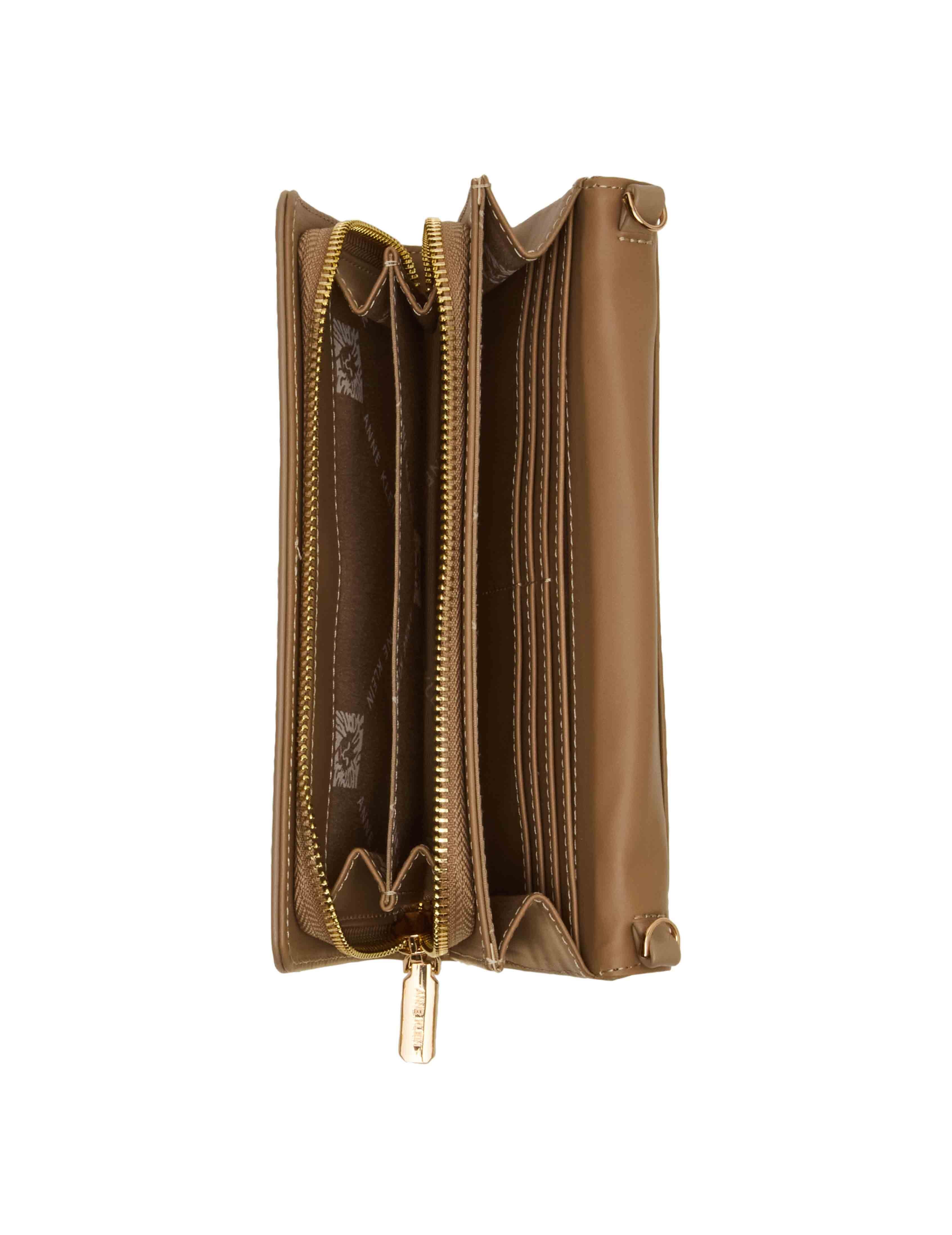 2 Piece Gift Set with Flap Crossbody and Bifold Wallet