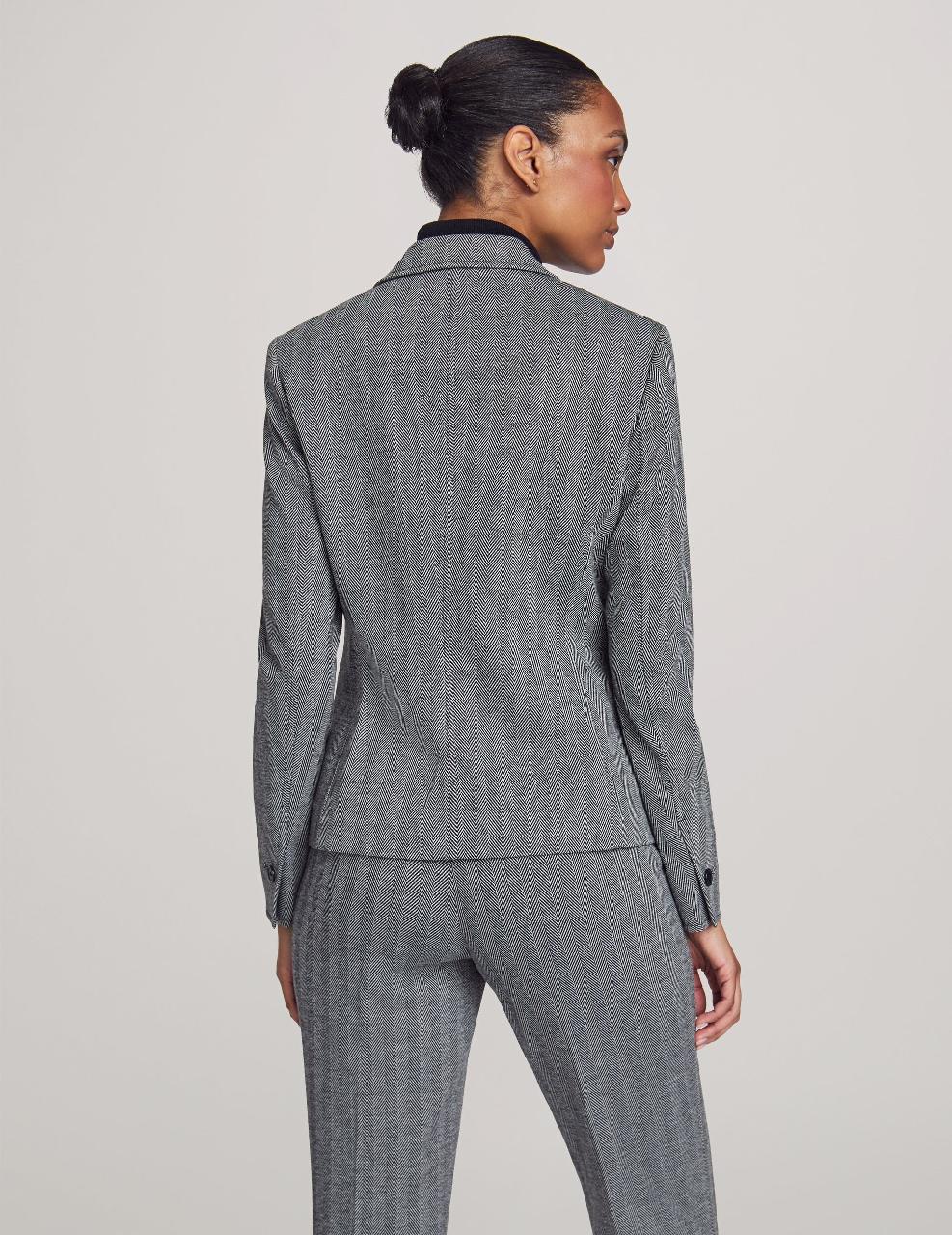 Executive Collection Two Button Blazer With Pants and Skirt