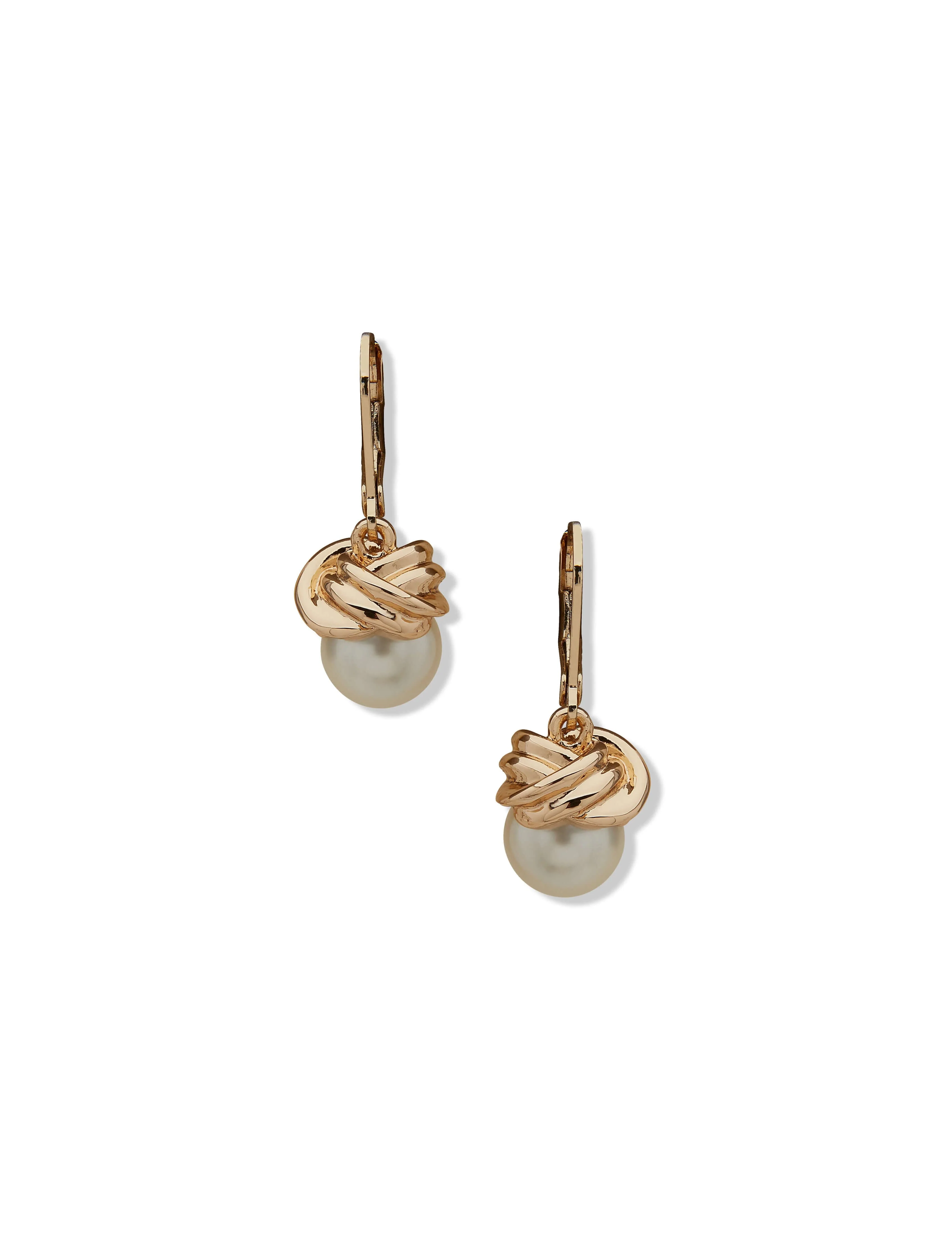 Levback Pearl Drop Earrings