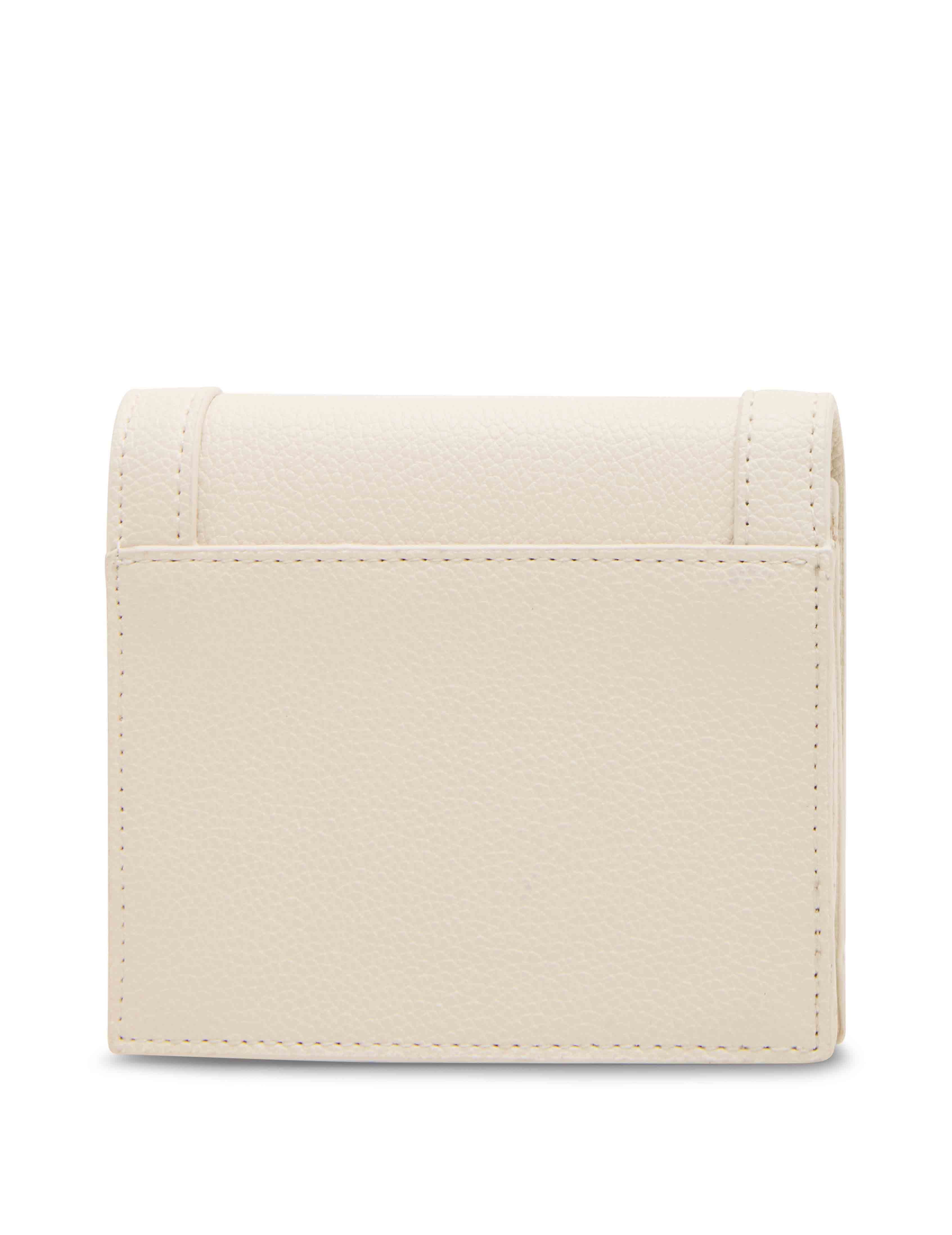 Mini Flap Wallet With Detachable Mini Chain Strap