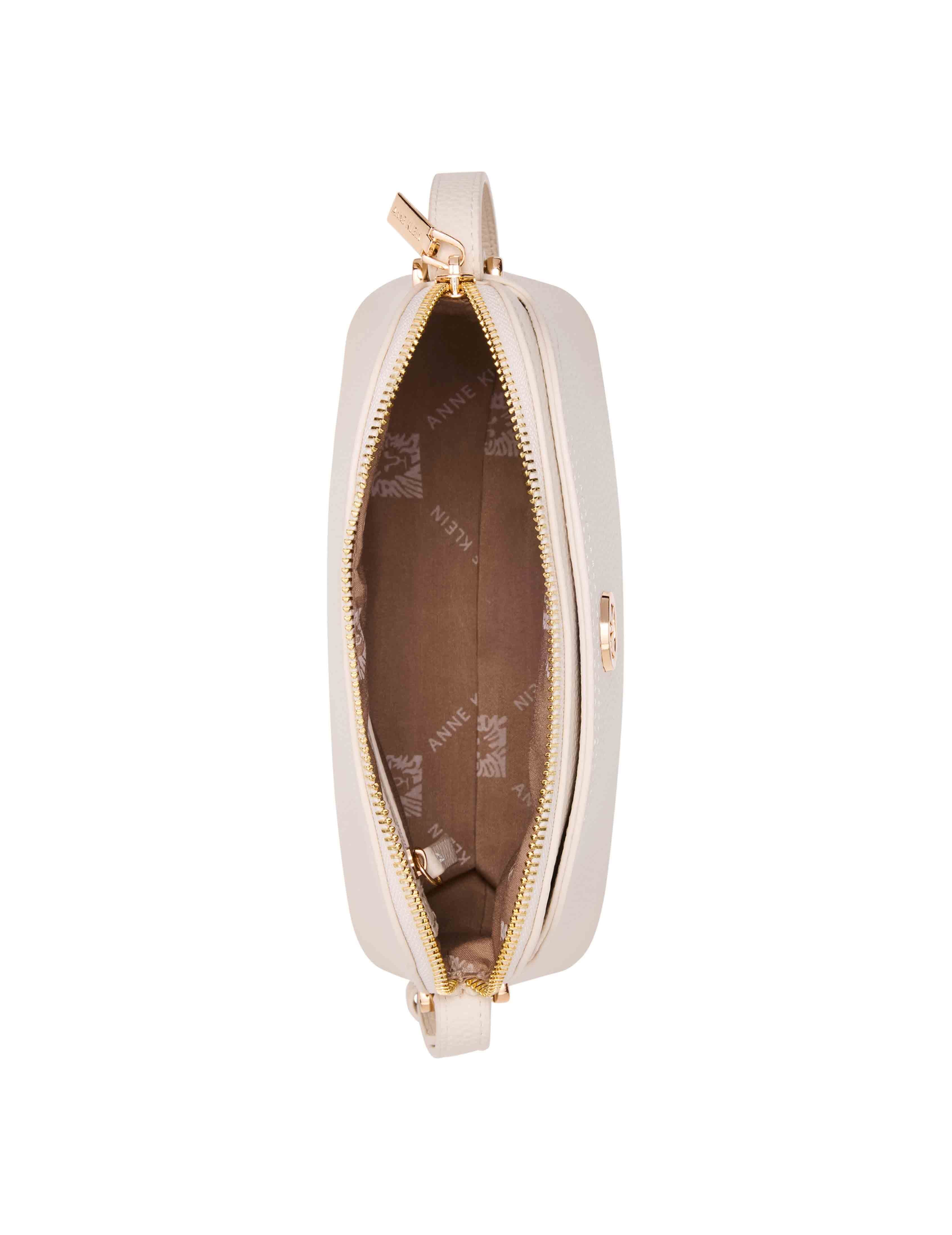 Anne Klein Dome Crossbody with Detachable Card Case