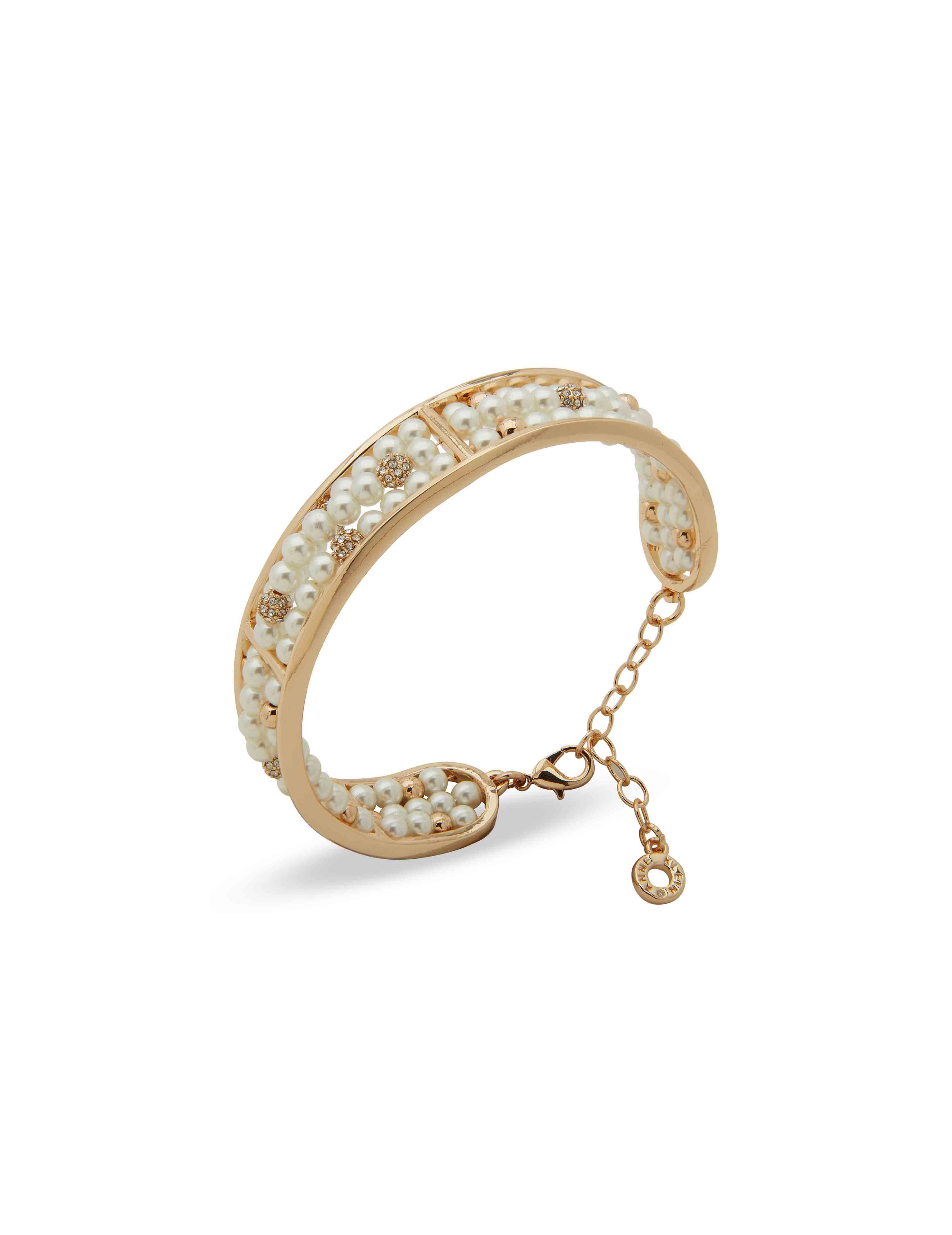 Pearl & Fireball Cuff