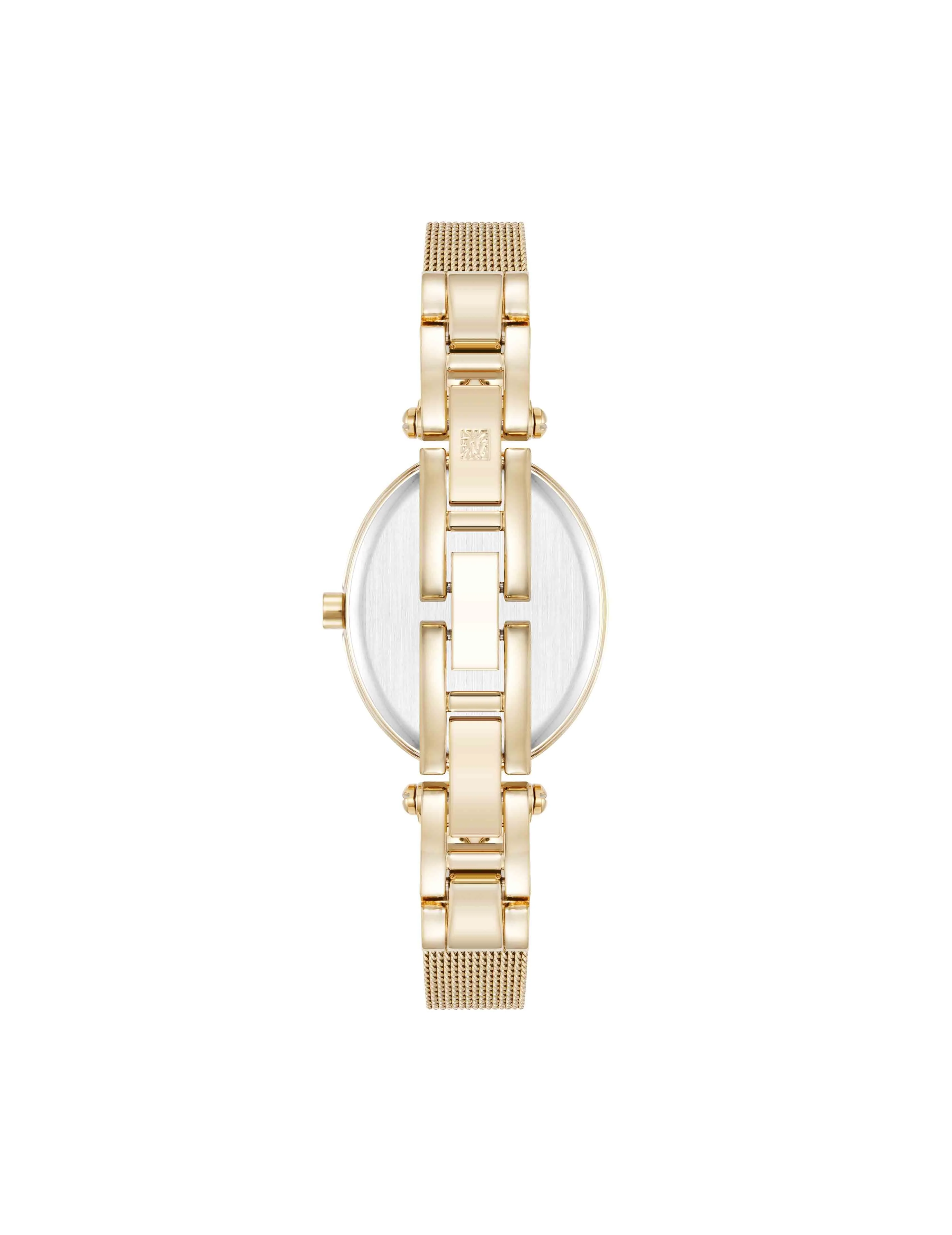 Oval Mesh Bracelet Timepiece