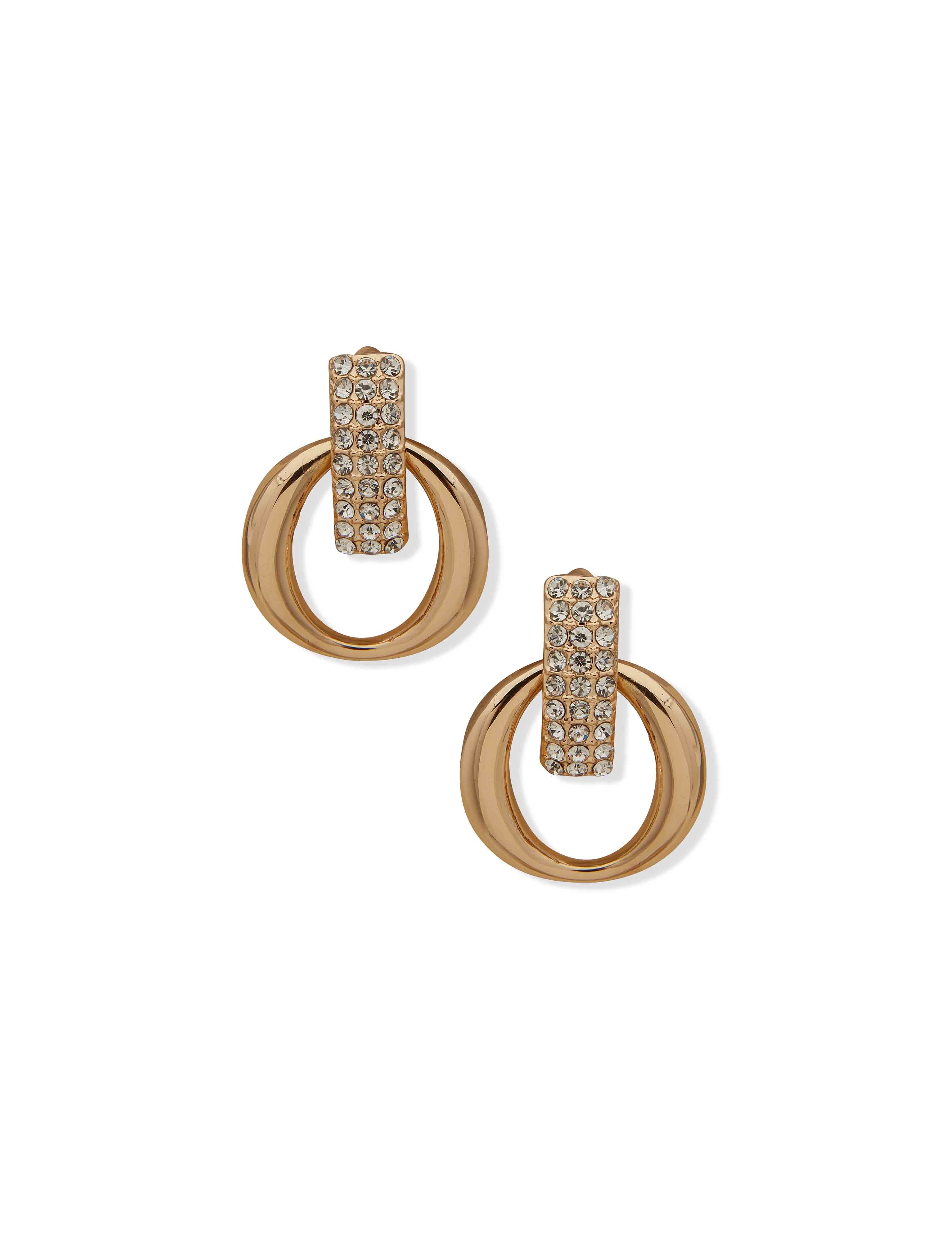 22M Crystal Hoop Earrings