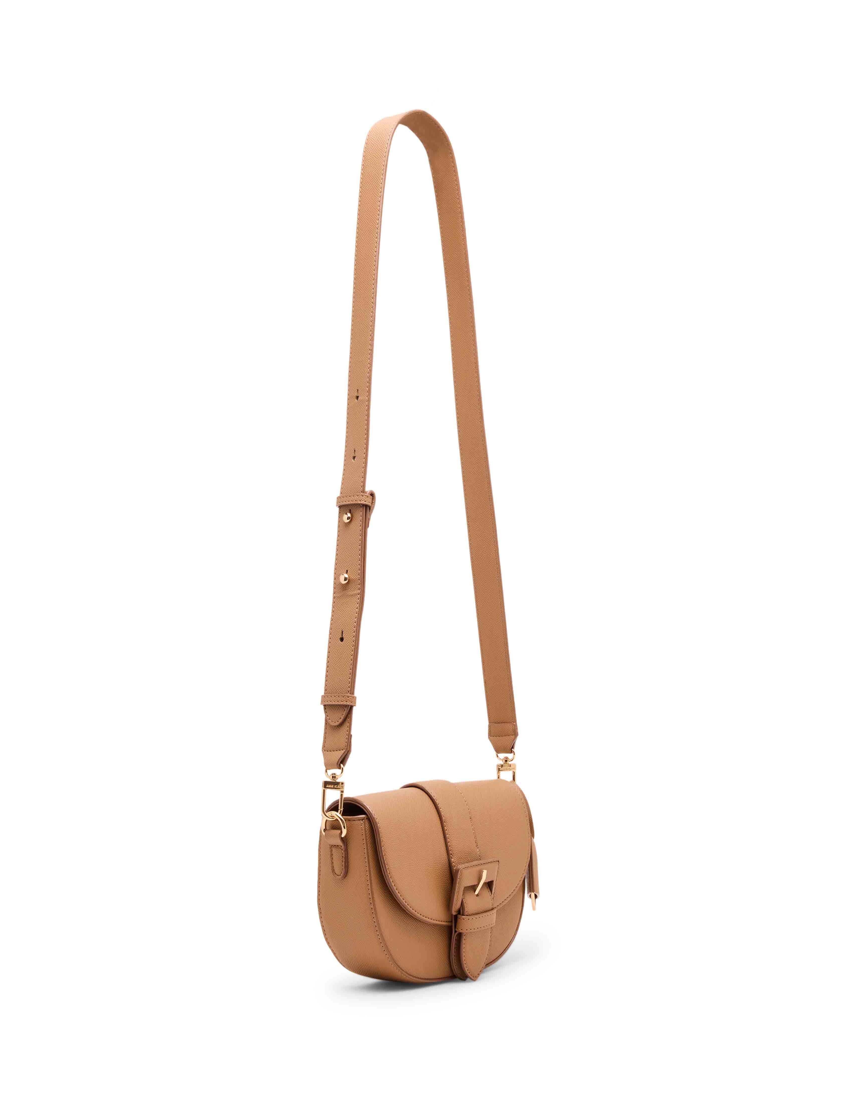 Covered Buckle Saddle Crossbody
