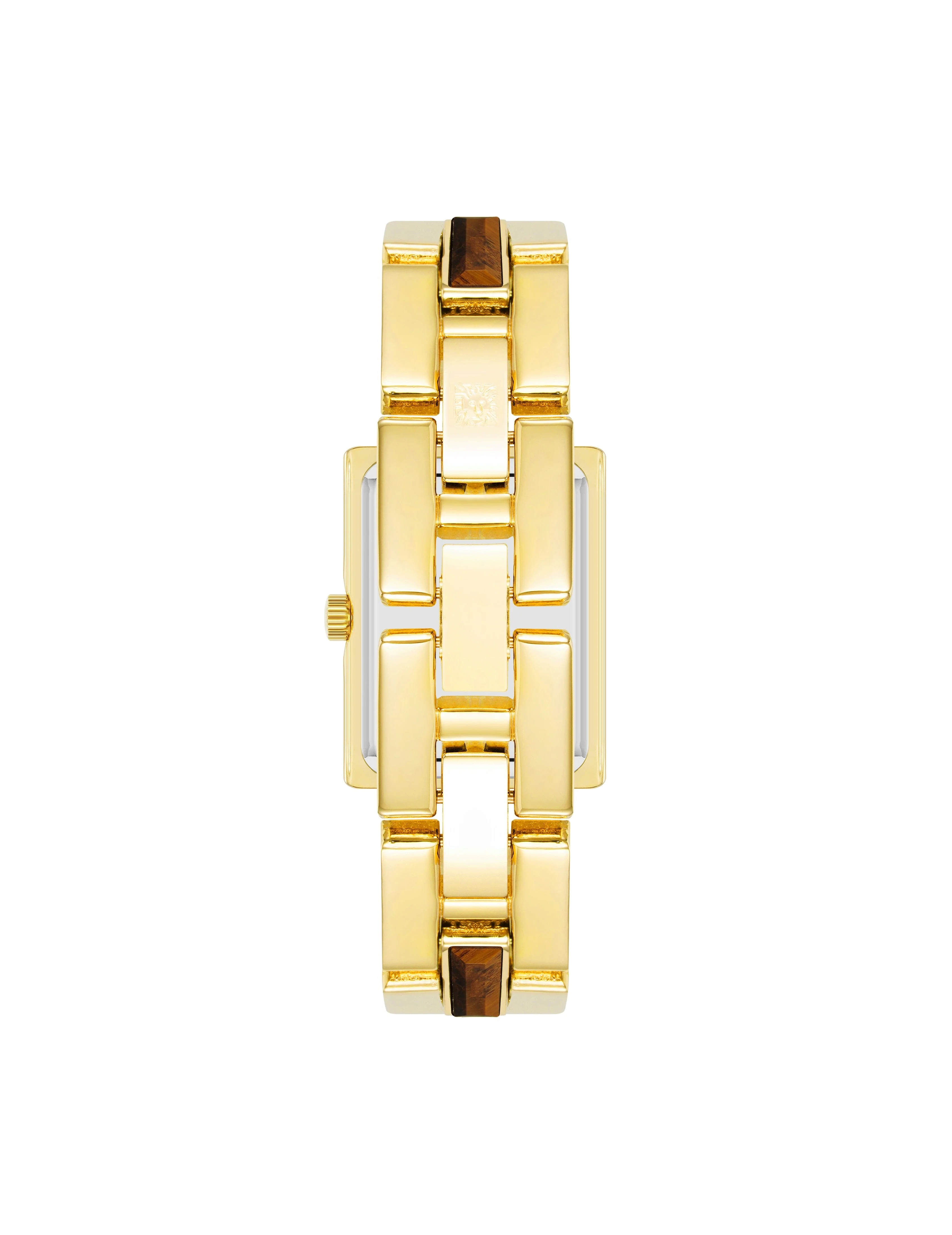 Gemstone Accented Bracelet Watch