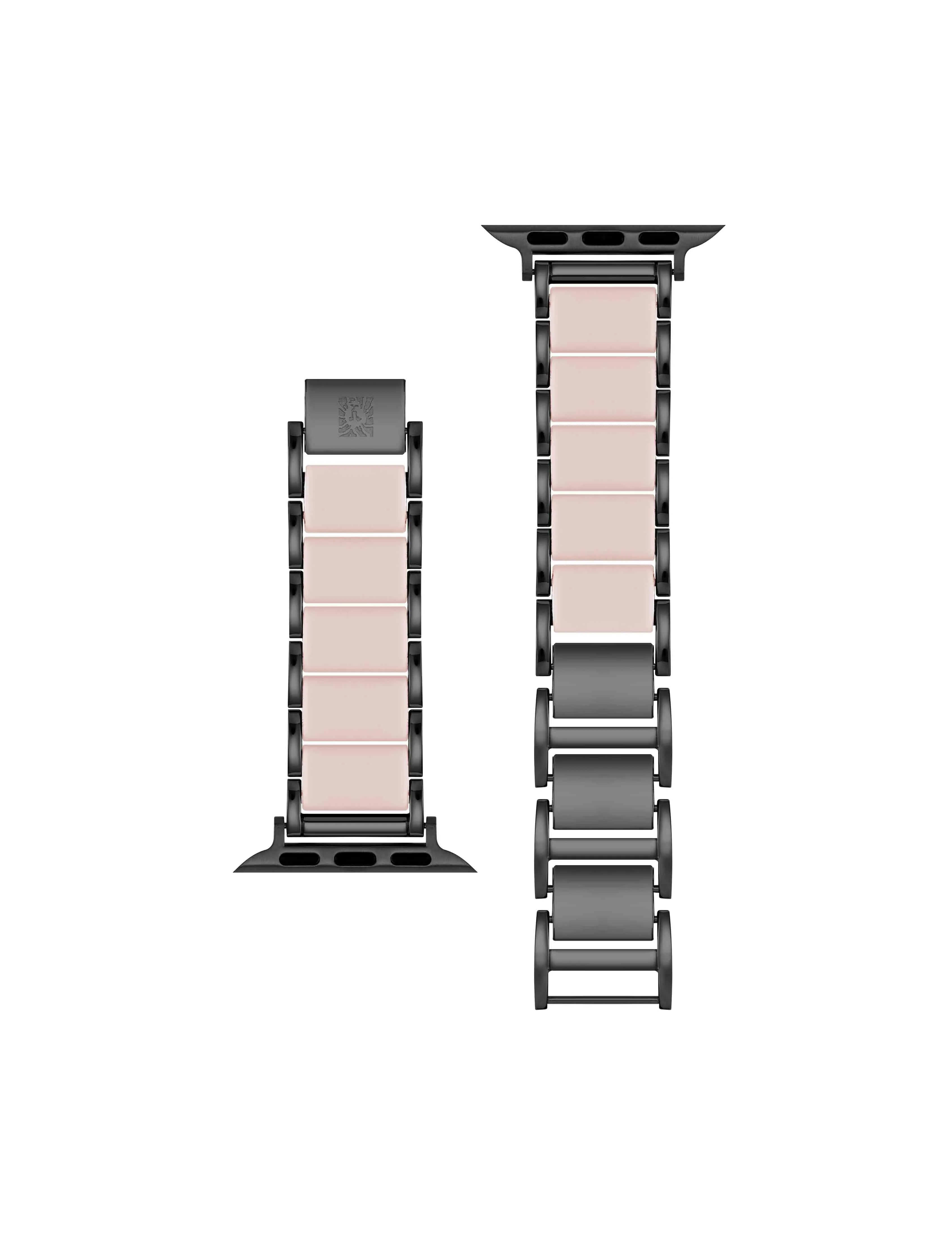 Rubberized Link Bracelet Band for Apple Watch®