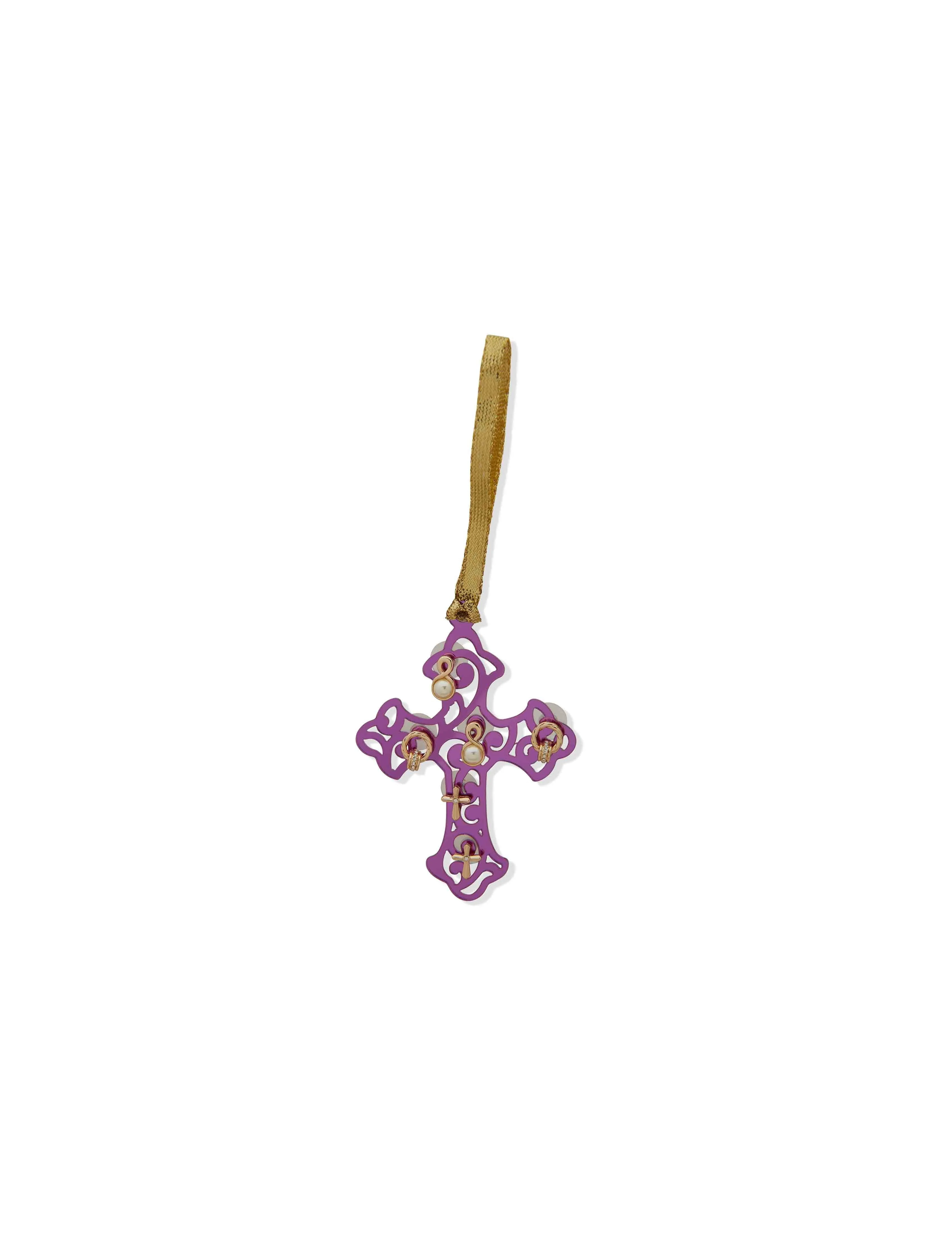 Earring Trio on Cross Ornament in Pouch