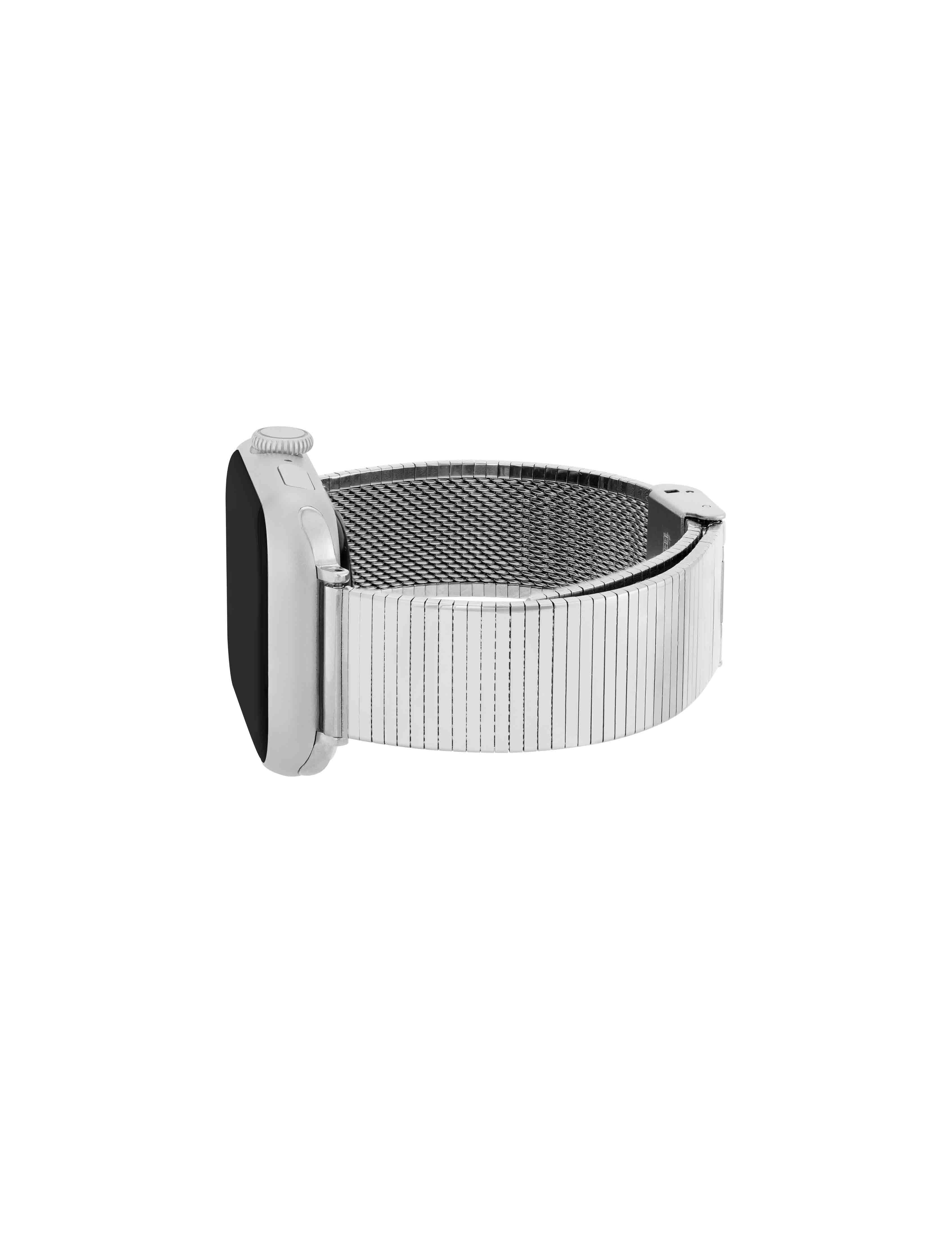 Sleek Stainless Steel Bar Link Band for Apple Watch®