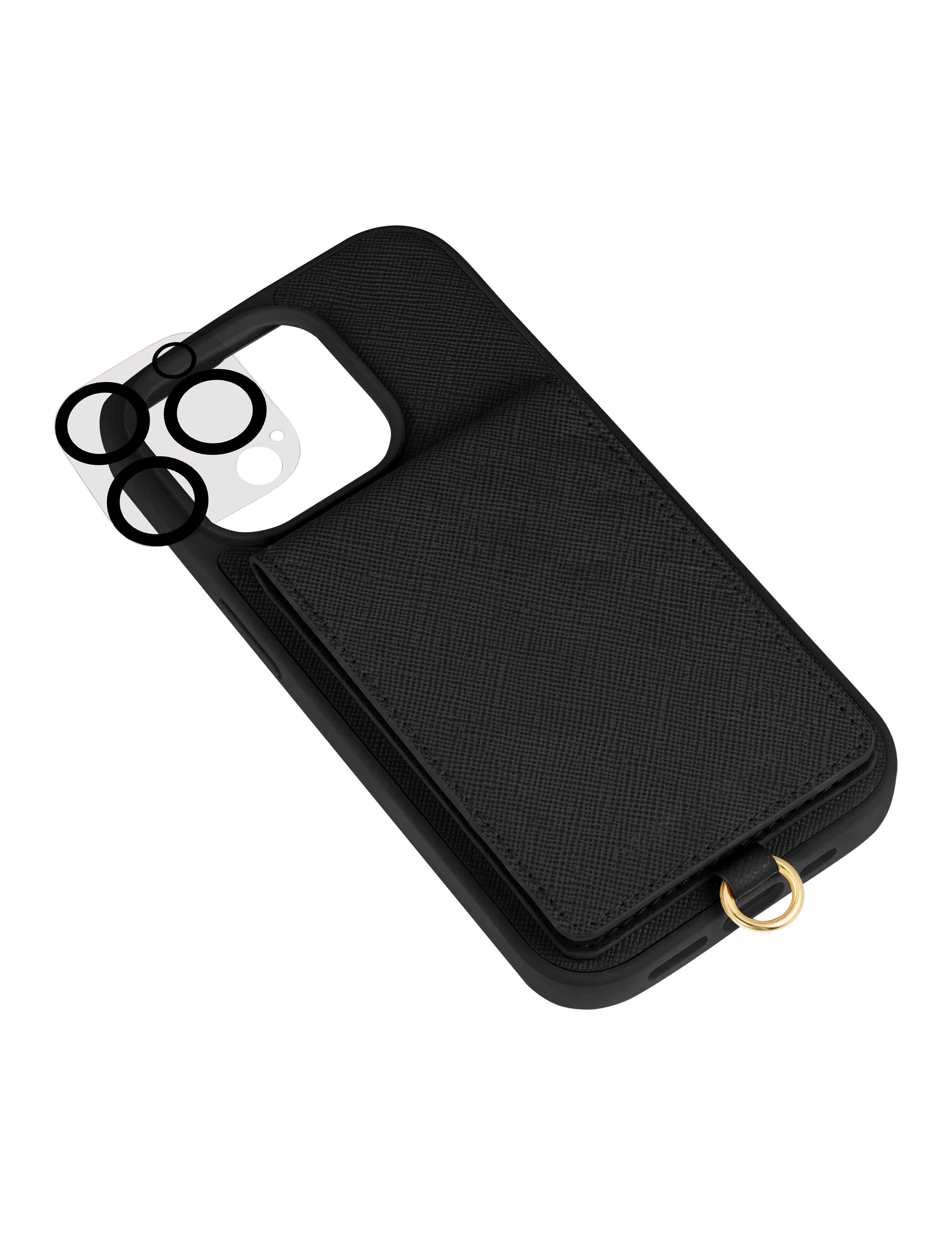 Saffiano Vegan Leather iPhone® 15 Pro Case