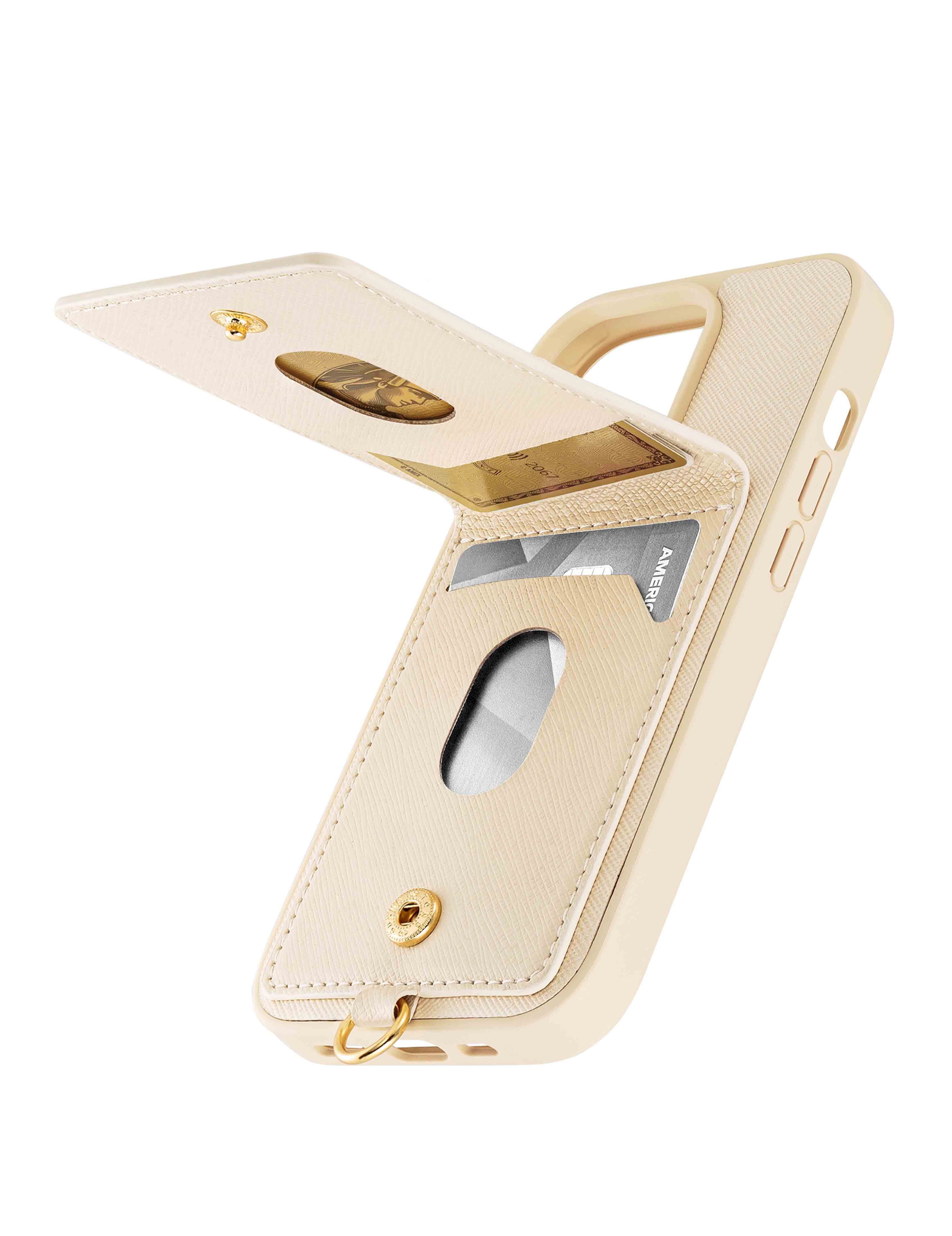 Saffiano Vegan Leather iPhone® 14 Pro Max Case