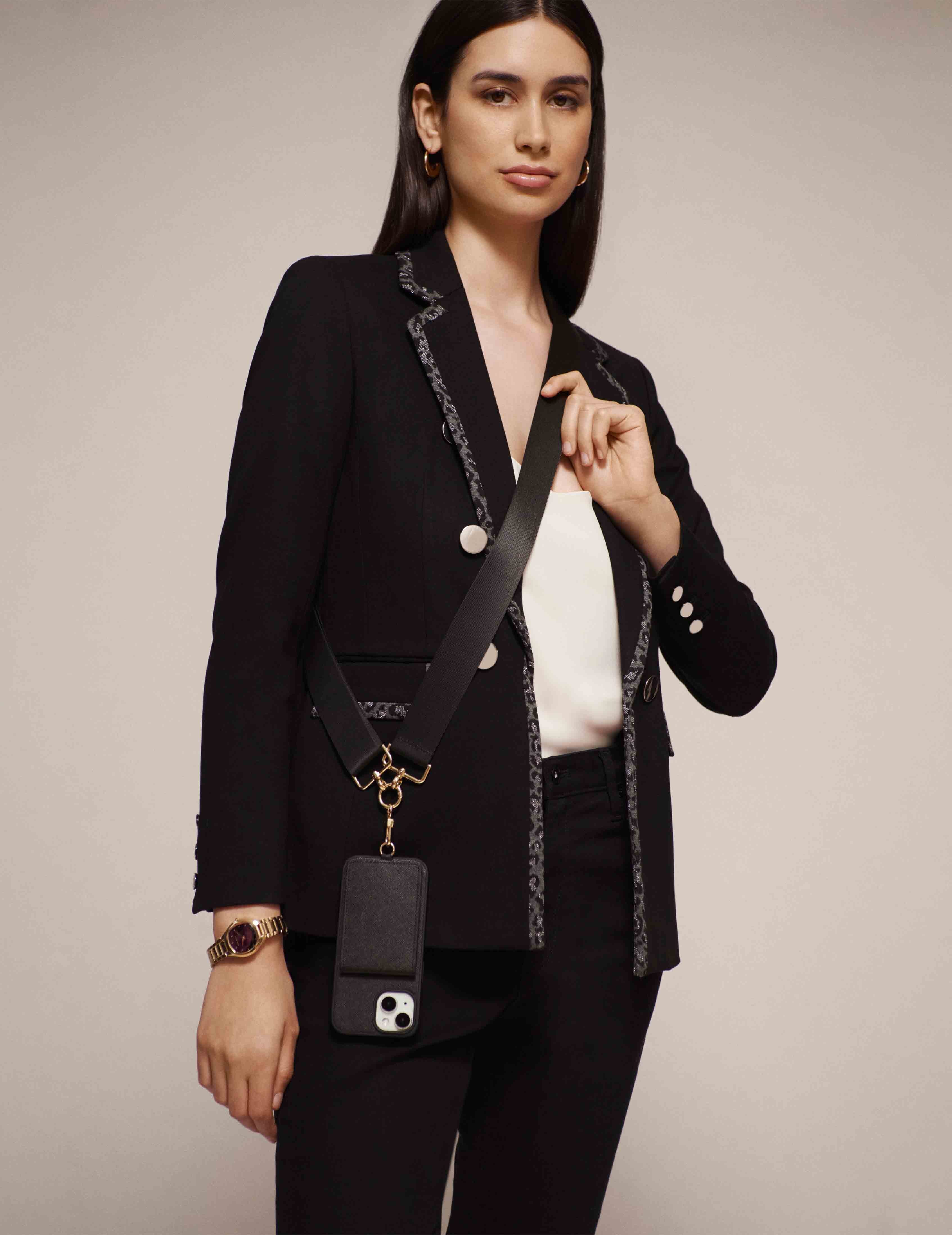 Adjustable Nylon Crossbody Strap for iPhone®