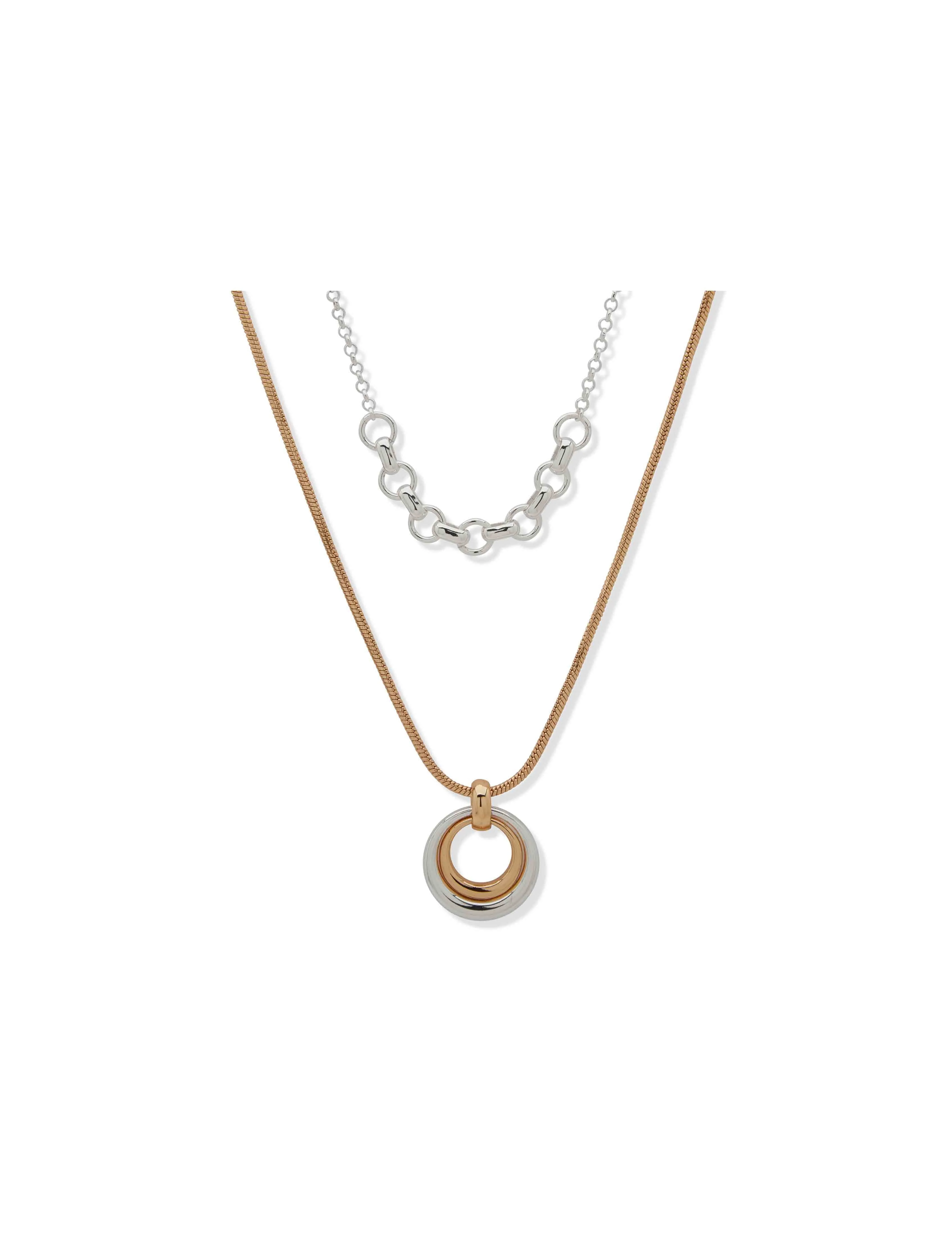 2-In-1 Open Circle Pendant