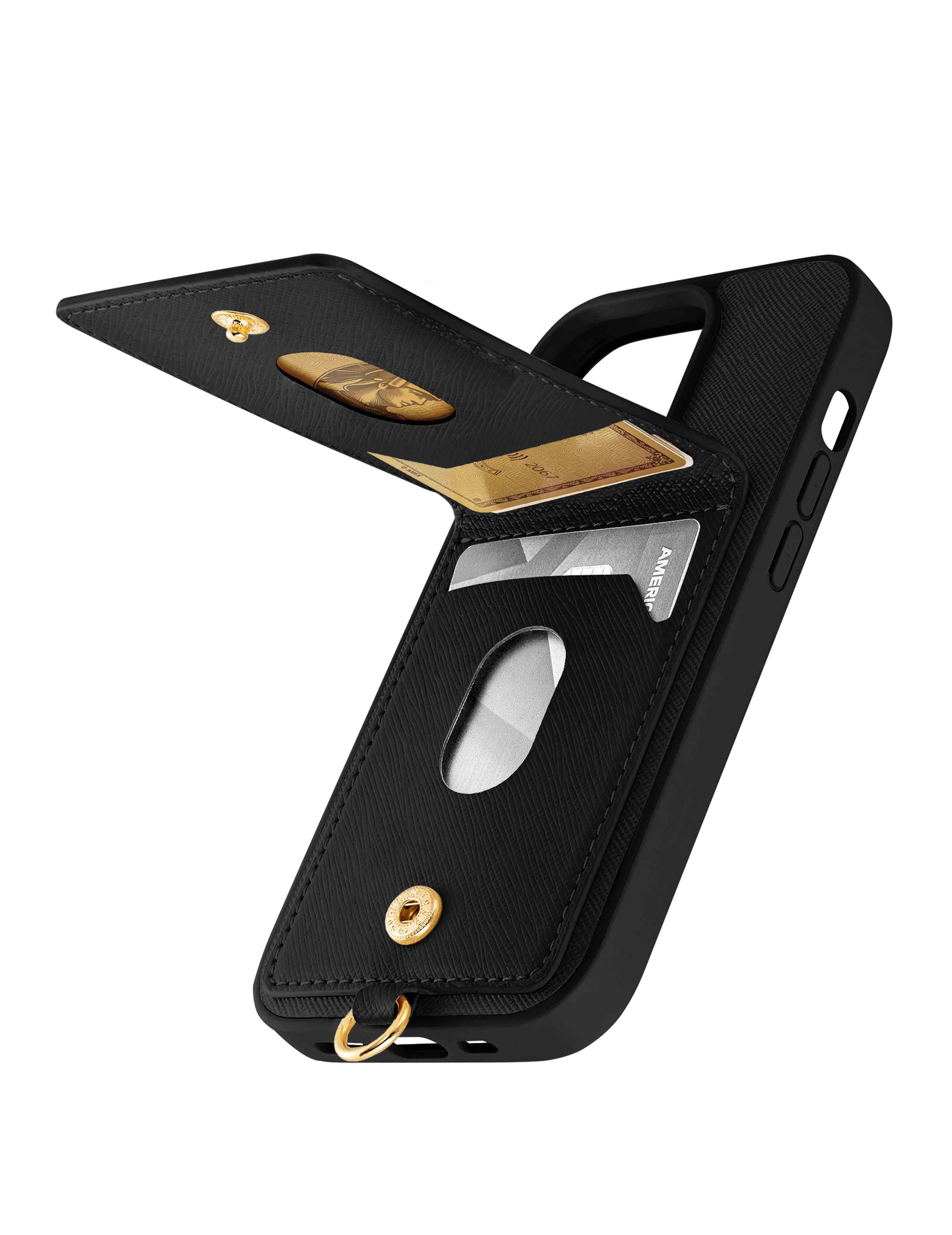 Saffiano Vegan Leather iPhone® 13 and 14 Case