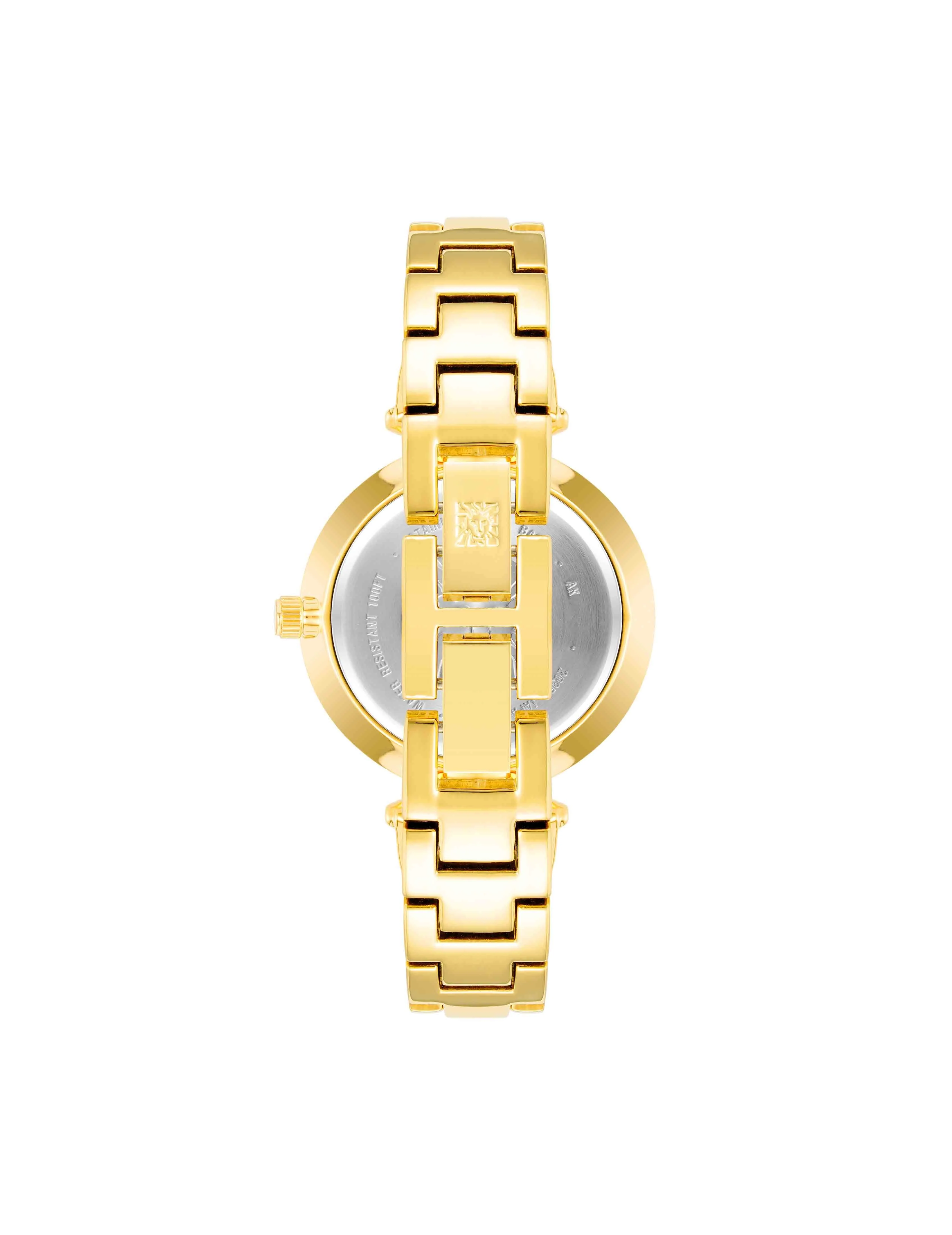 Diamond Accented Bangle Bracelet Watch