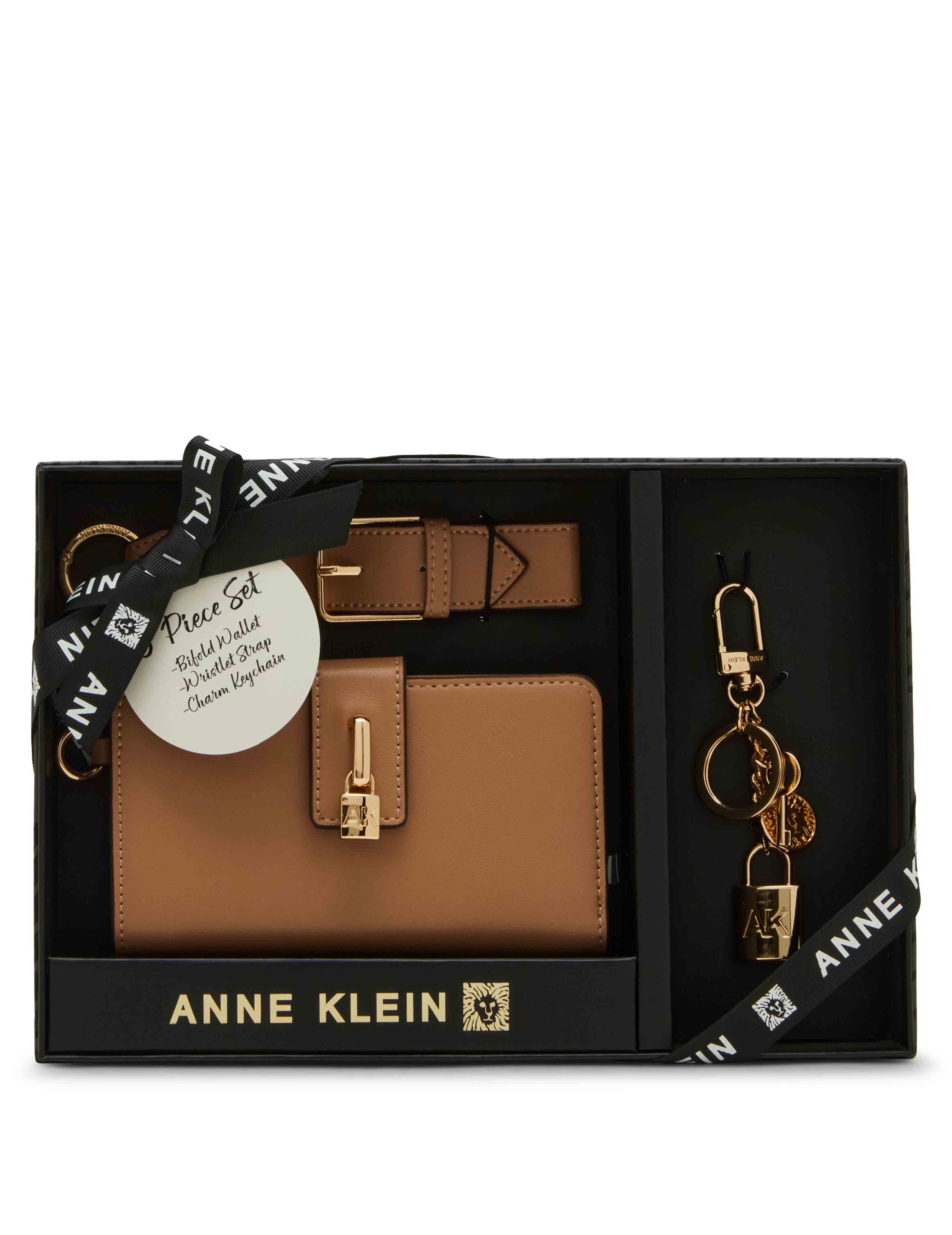 2 Piece Gift Set with Lock Wristlet and AK Bag Charm