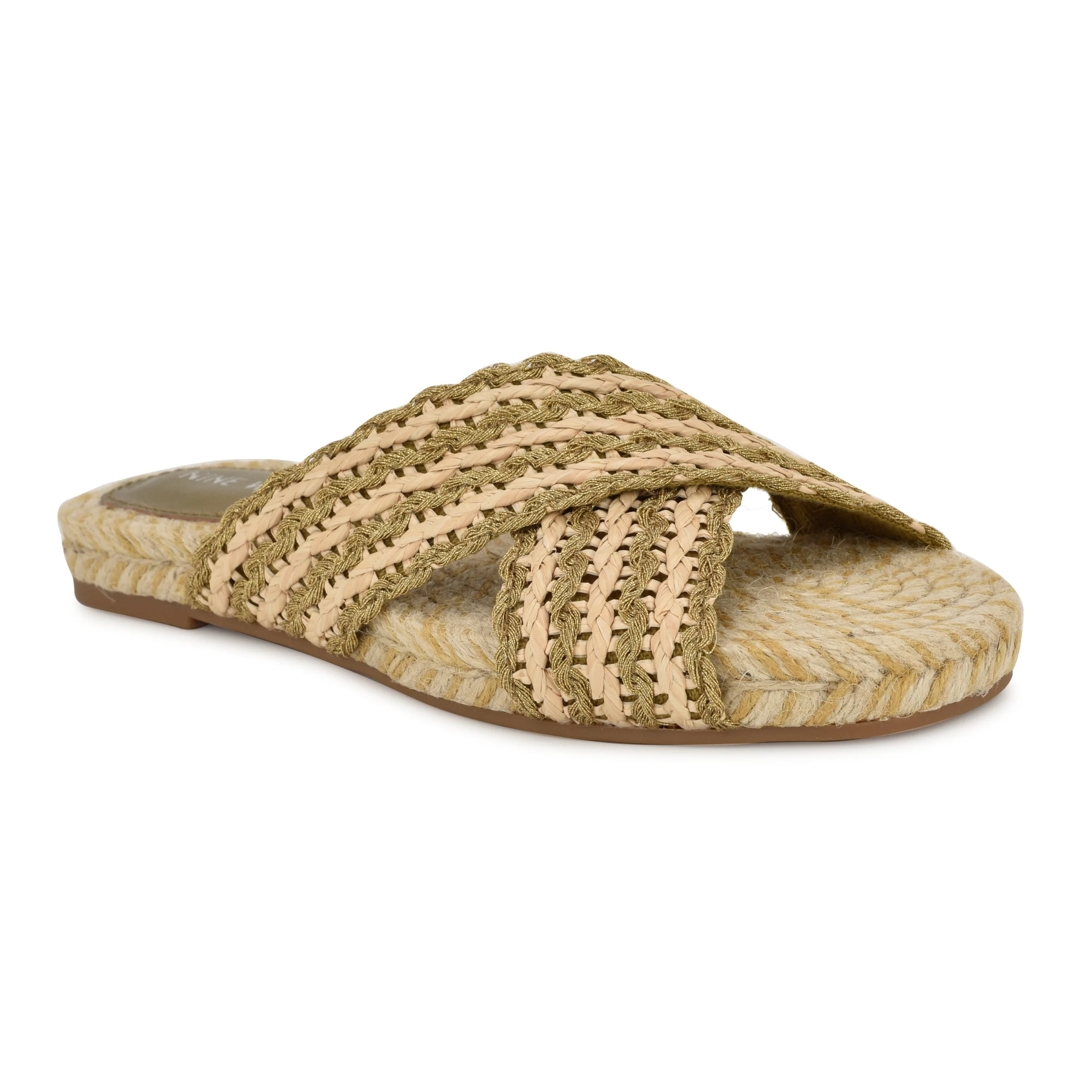 Animay Flat Slide Sandals