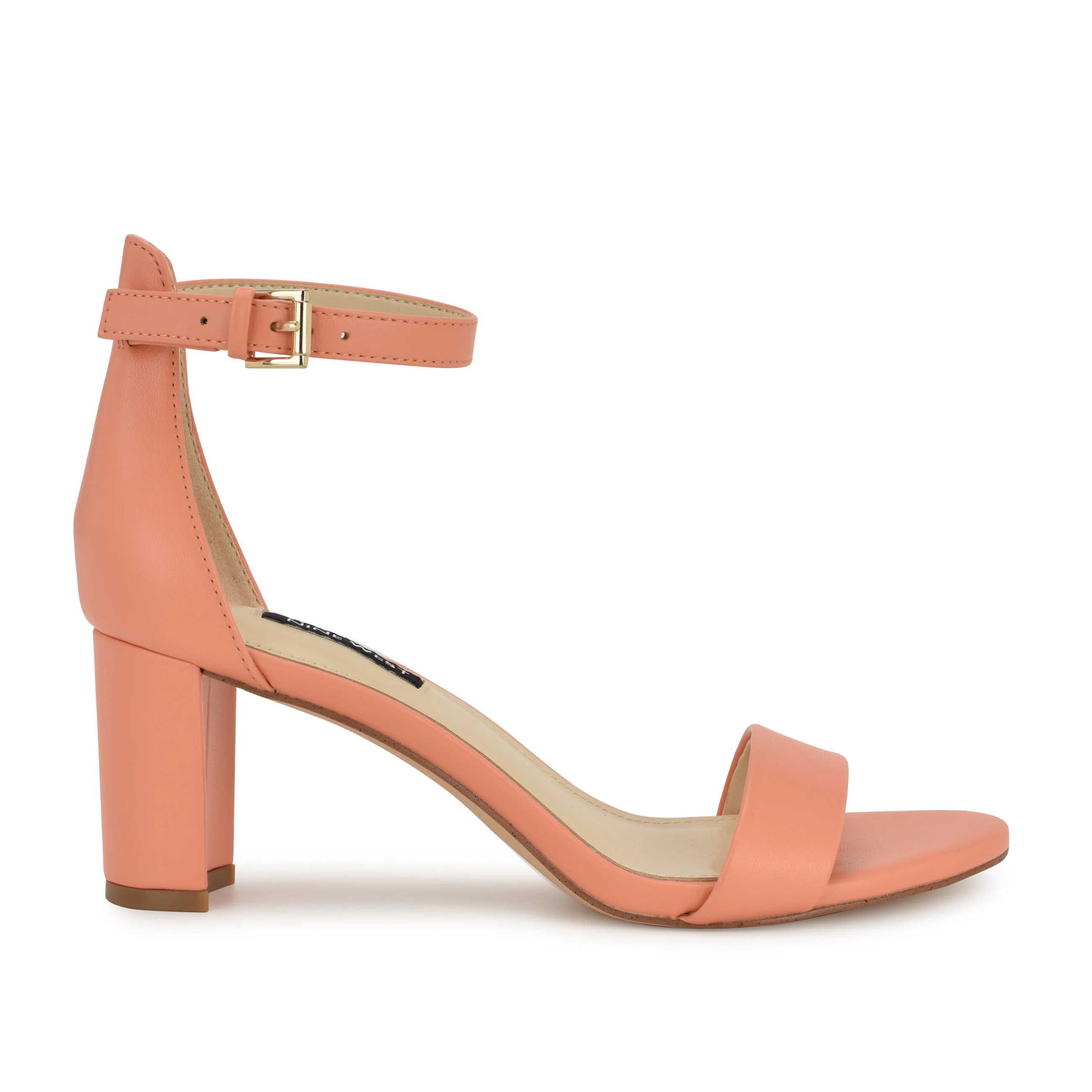 Pruce Ankle Strap Block Heel Sandals