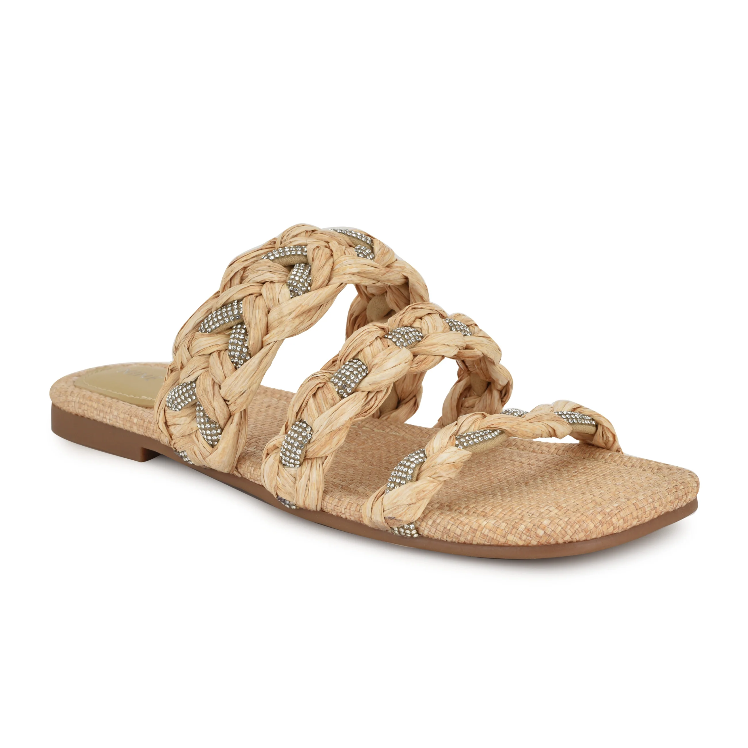 Qazz Flat Slide Sandals