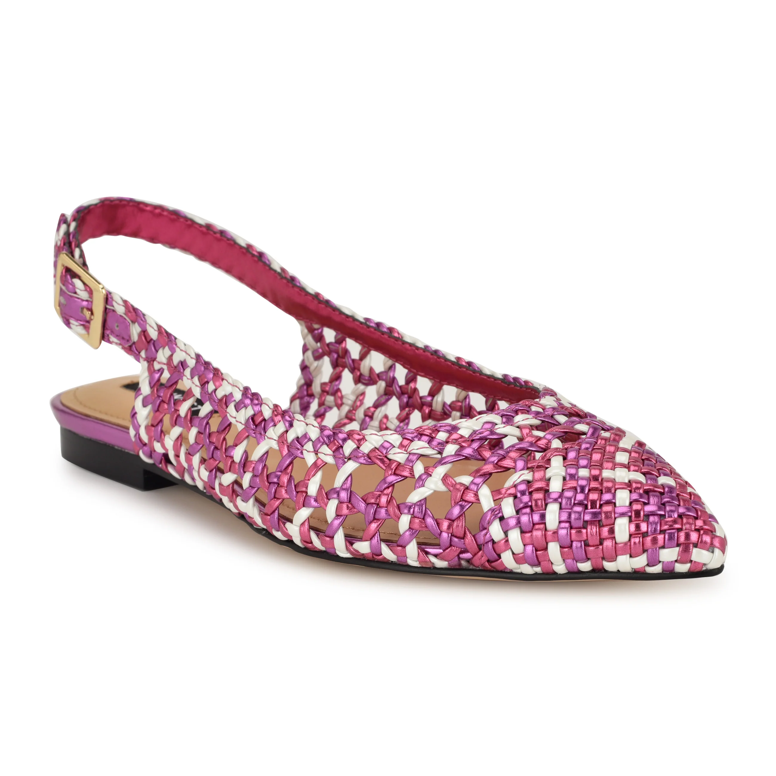 Soel Woven Slingback Flats