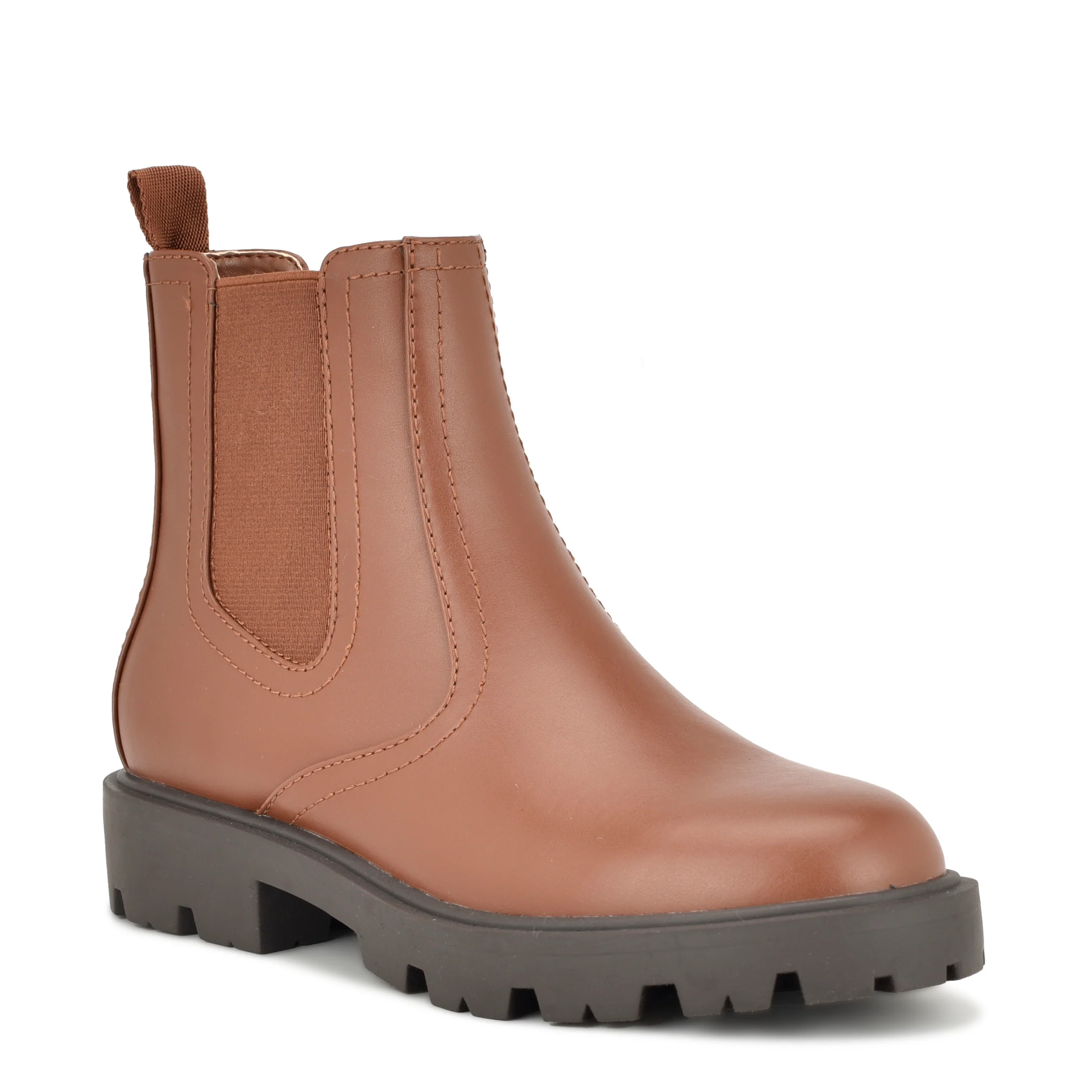 Yullon Lug Sole Chelsea Booties