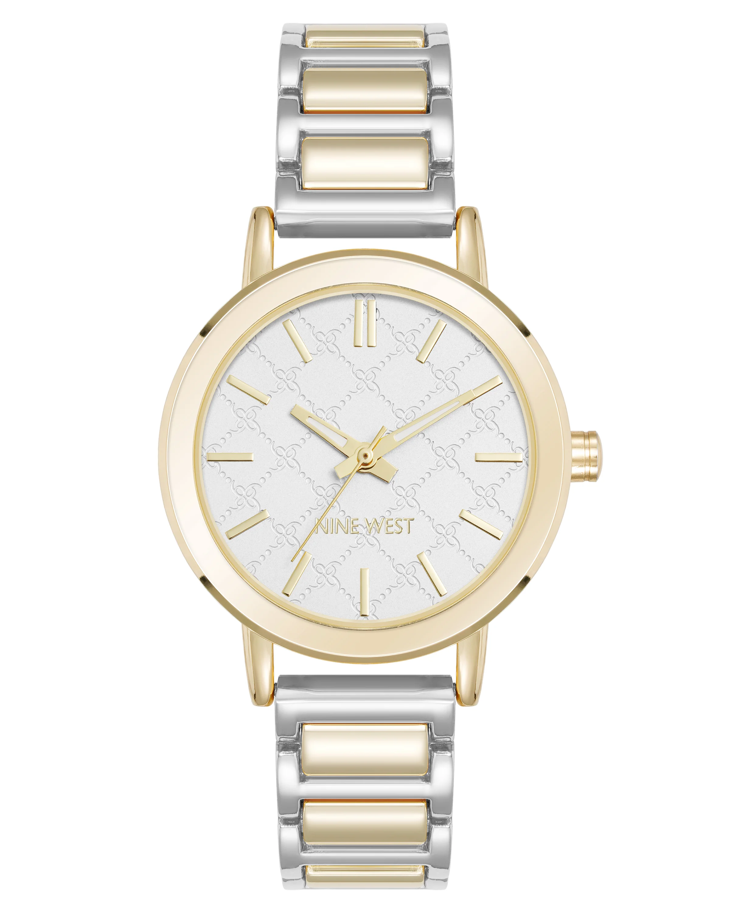 Patterned Dial Bracelet Watch