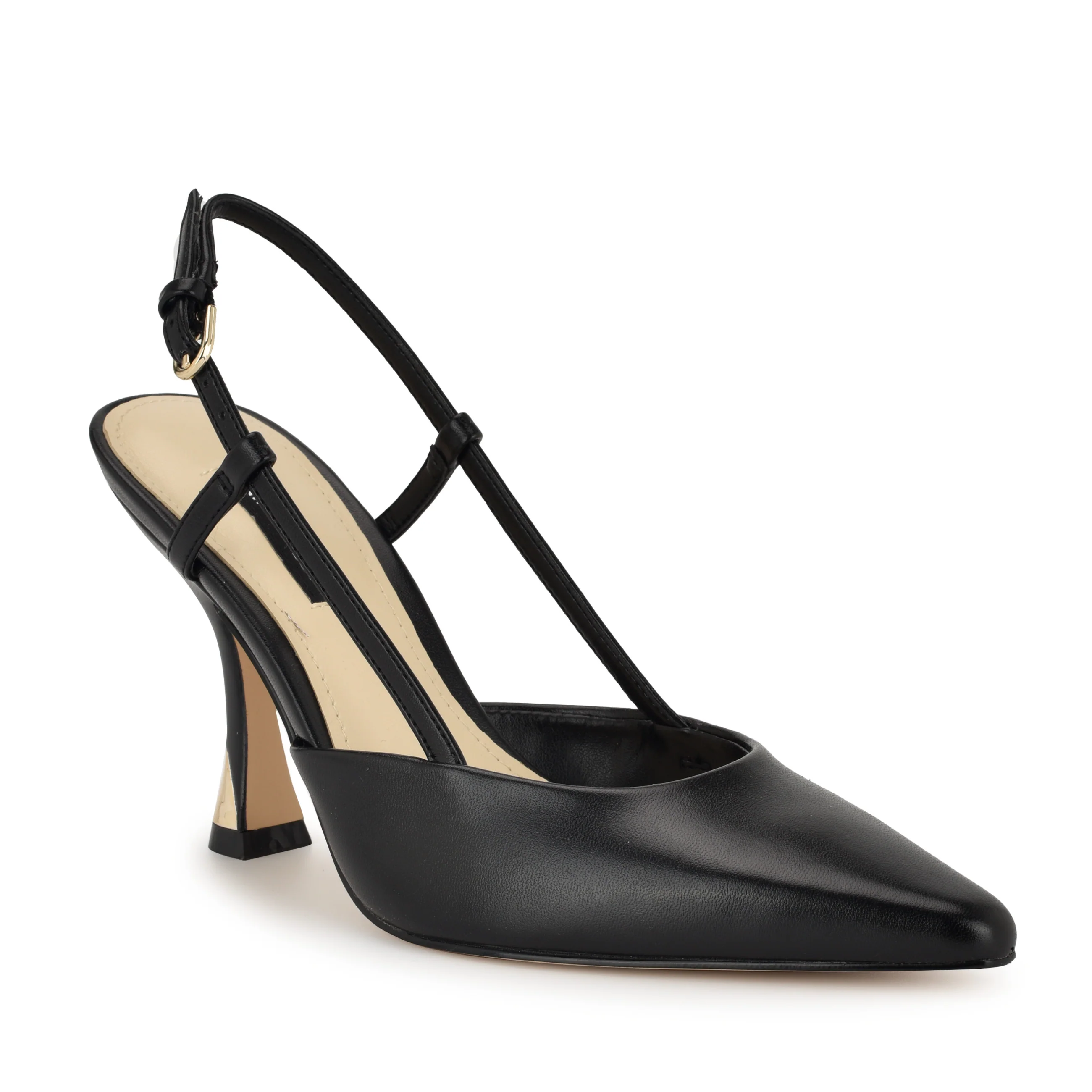 Vassa Pointy Toe Slingbacks