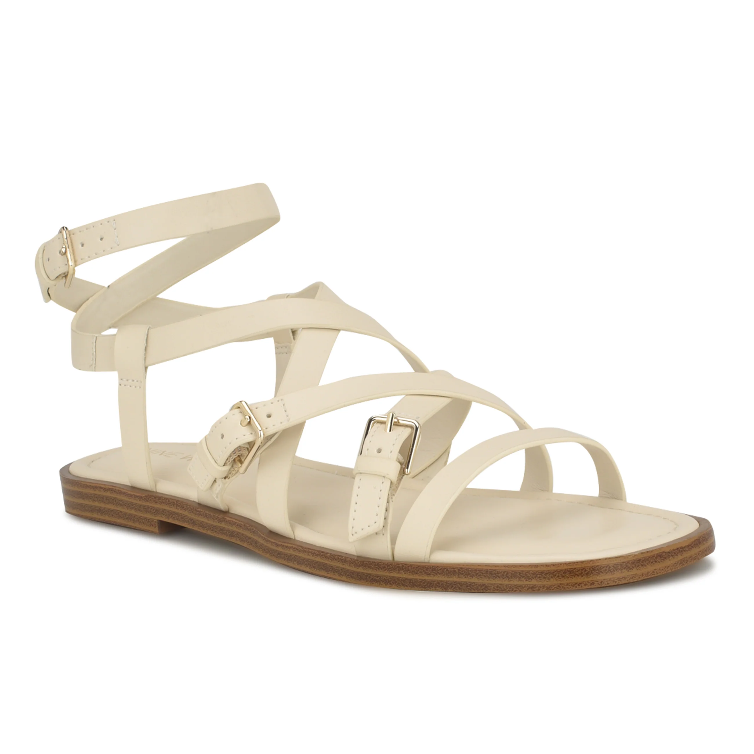 Rulen Flat Strappy Sandals