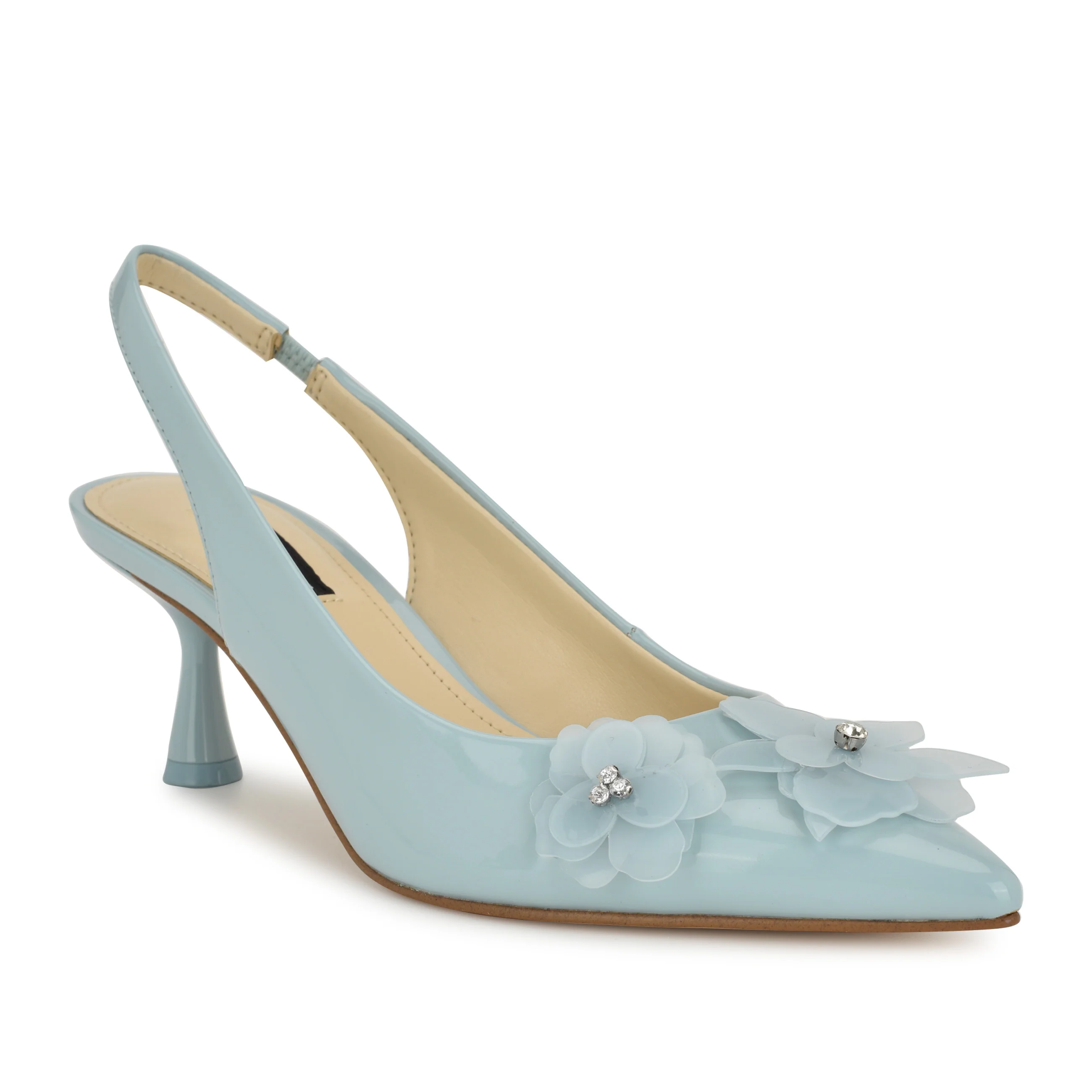 Recca Flower Slingback Pumps